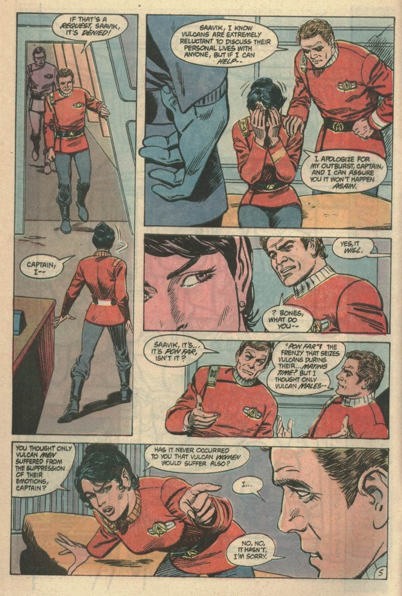 Read online Star Trek (1984) comic -  Issue #7 - 6
