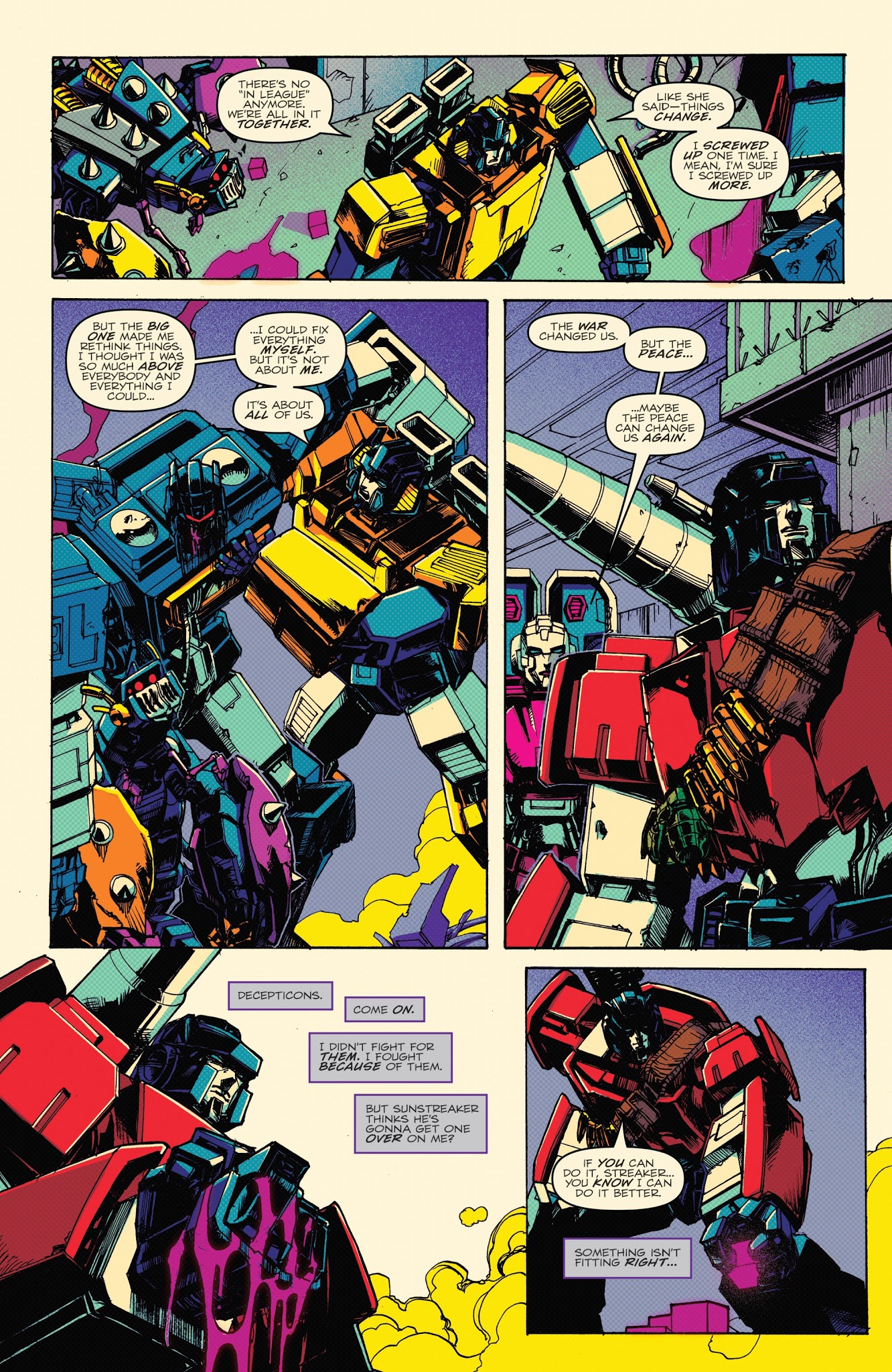 Read online Optimus Prime comic -  Issue #9 - 19