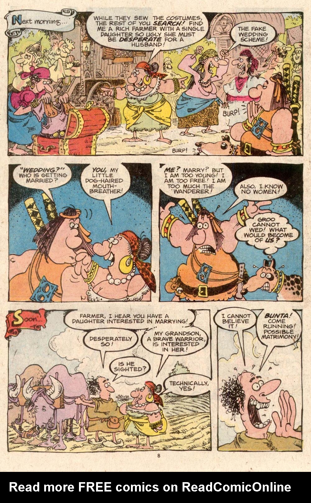 Read online Sergio Aragonés Groo the Wanderer comic -  Issue #42 - 8