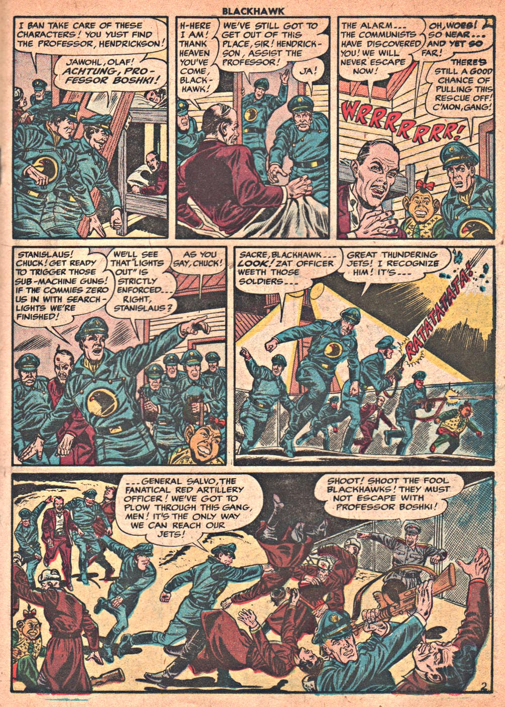 Read online Blackhawk (1957) comic -  Issue #86 - 19