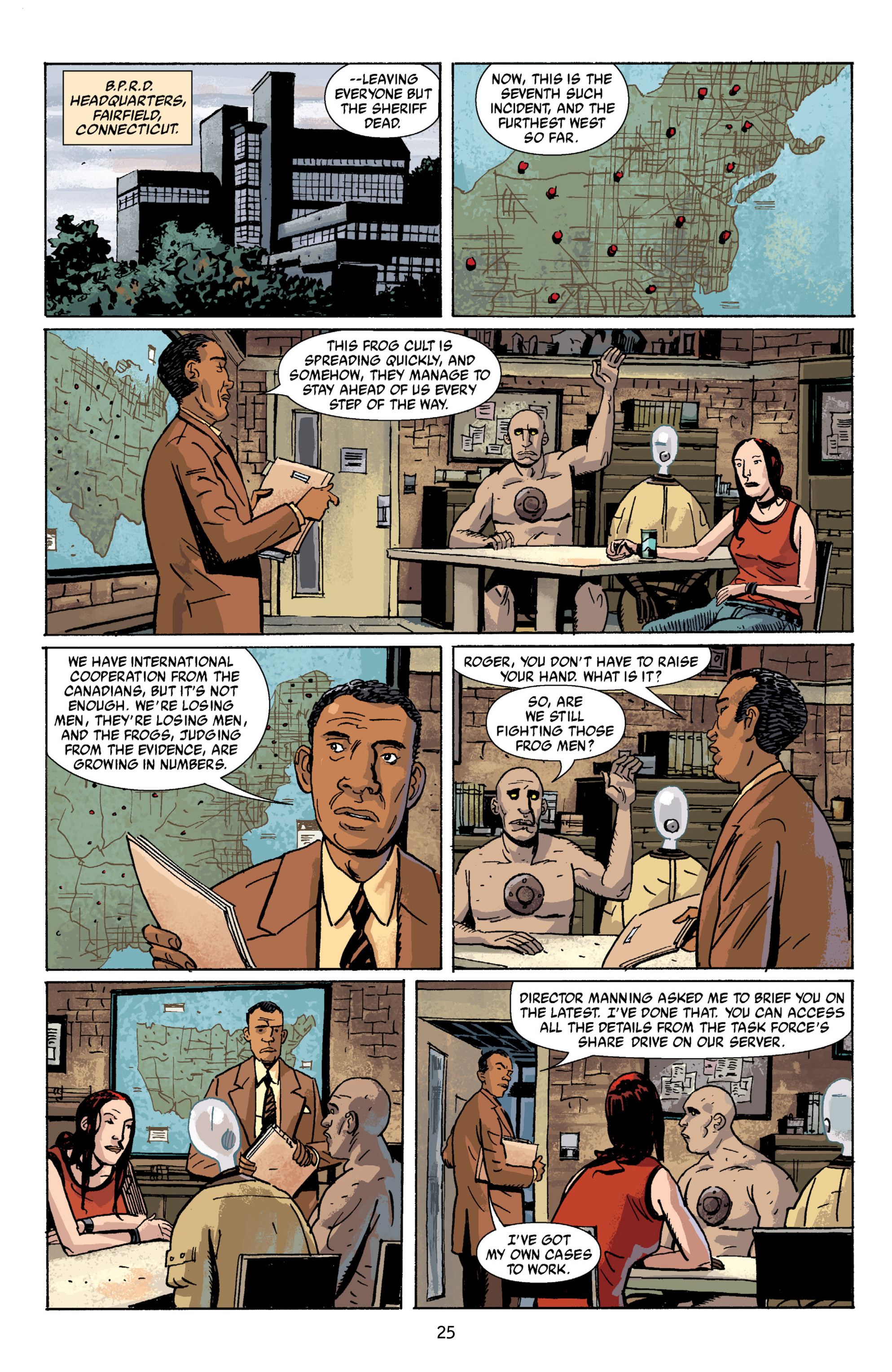Read online B.P.R.D.: Plague of Frogs (2011) comic -  Issue # TPB 2 (Part 1) - 27