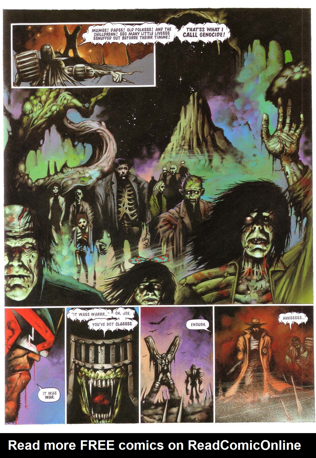 Read online Judge Dredd: Goodnight Kiss comic -  Issue # TPB - 61