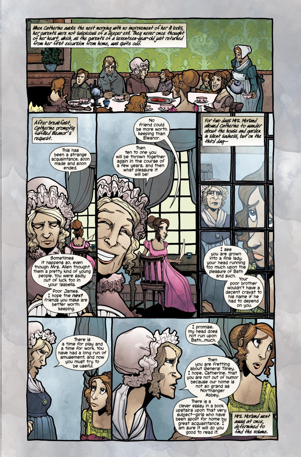 Read online Northanger Abbey comic -  Issue #5 - 17