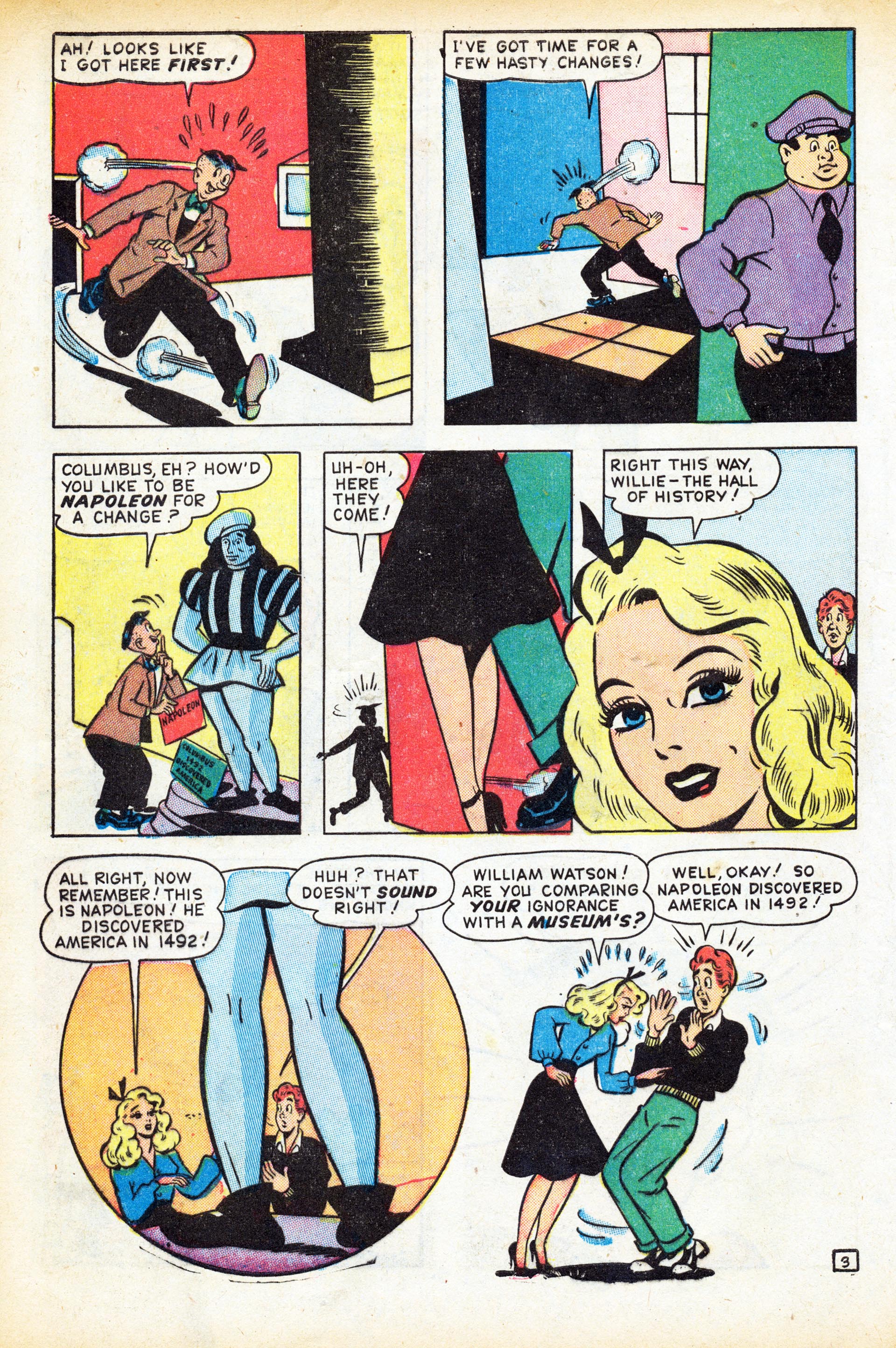 Read online Willie Comics (1946) comic -  Issue #16 - 44