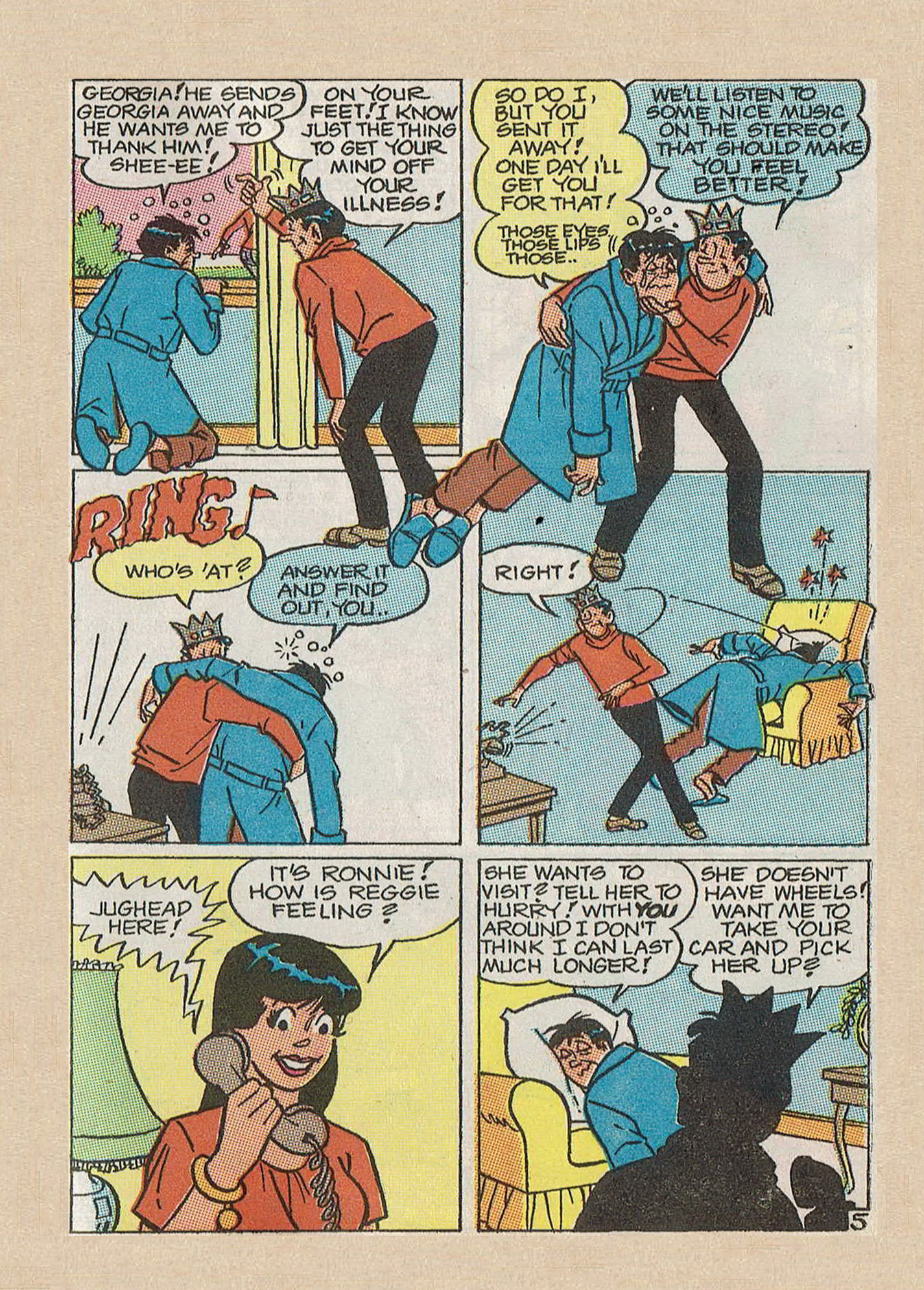 Read online Jughead Jones Comics Digest comic -  Issue #63 - 47