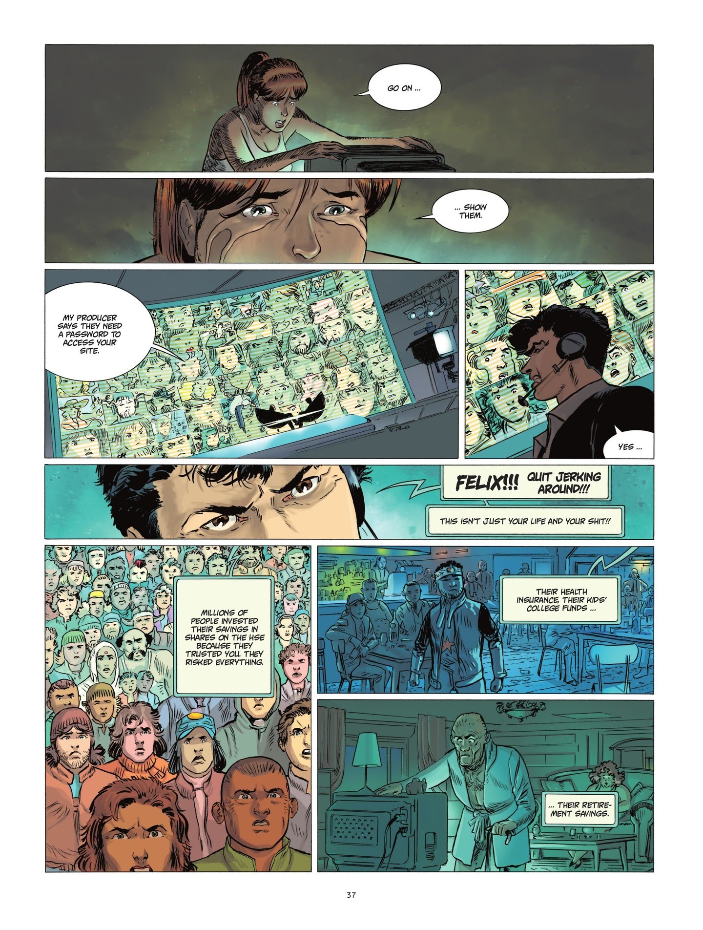 Read online HSE - Human Stock Exchange comic -  Issue #3 - 39