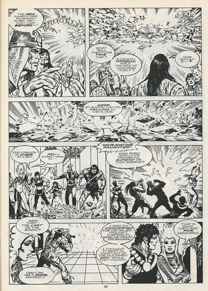 The Savage Sword Of Conan issue 217 - Page 41