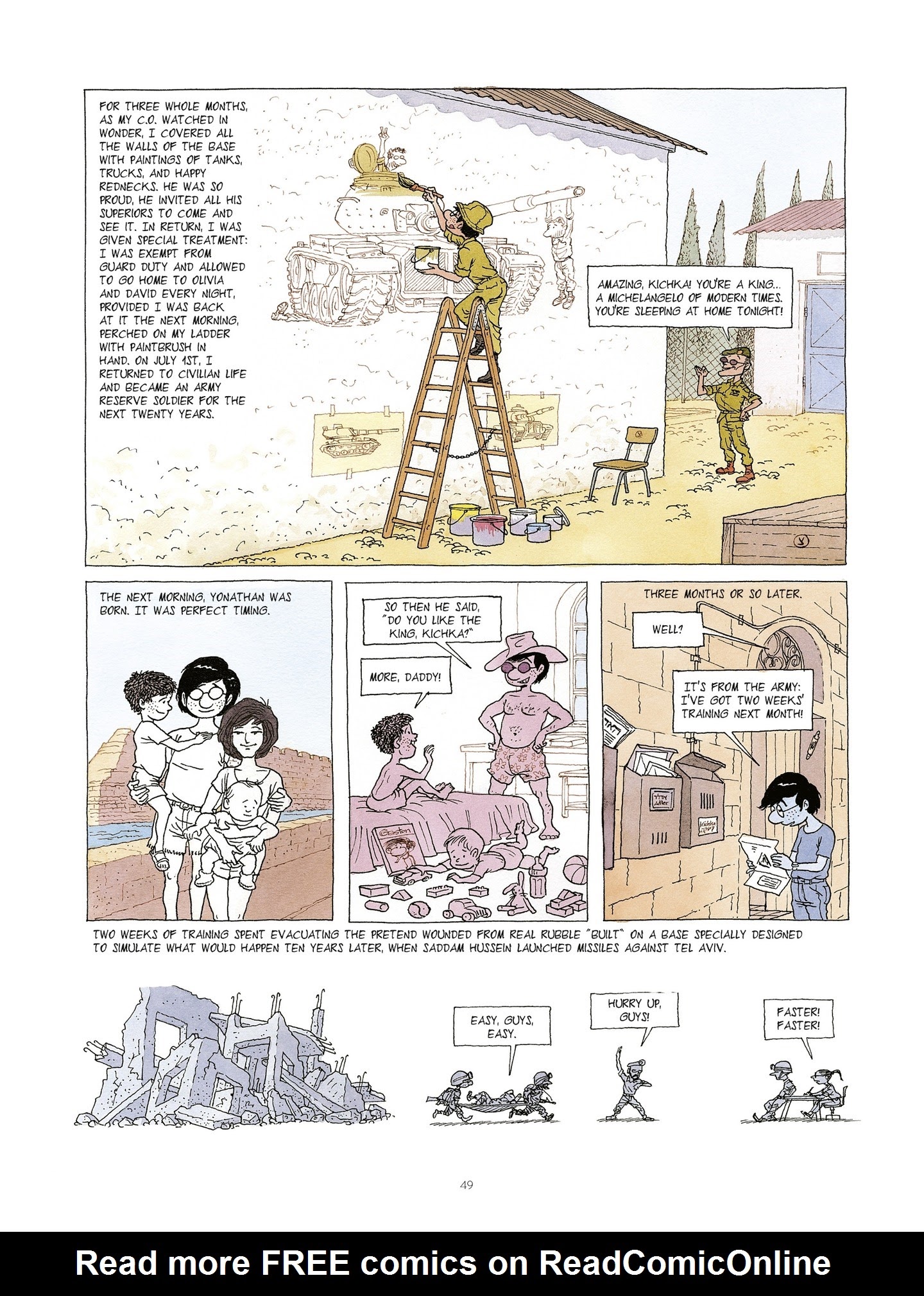 Read online Falafel With Hot Sauce comic -  Issue # TPB - 51