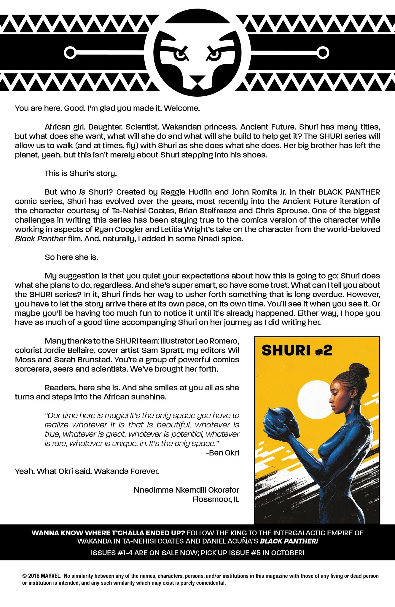Read online Shuri comic -  Issue #1 - 24