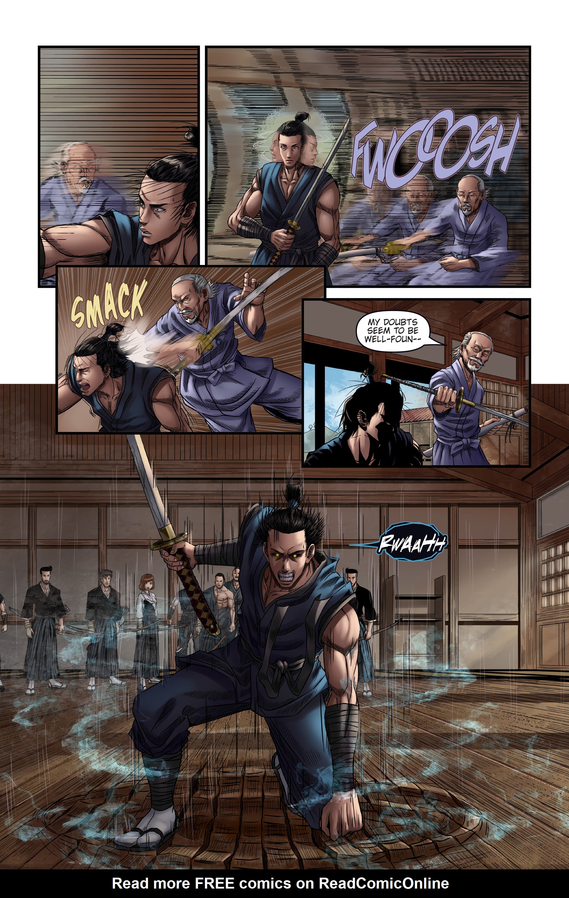 Read online Honor and Curse comic -  Issue #1 - 25