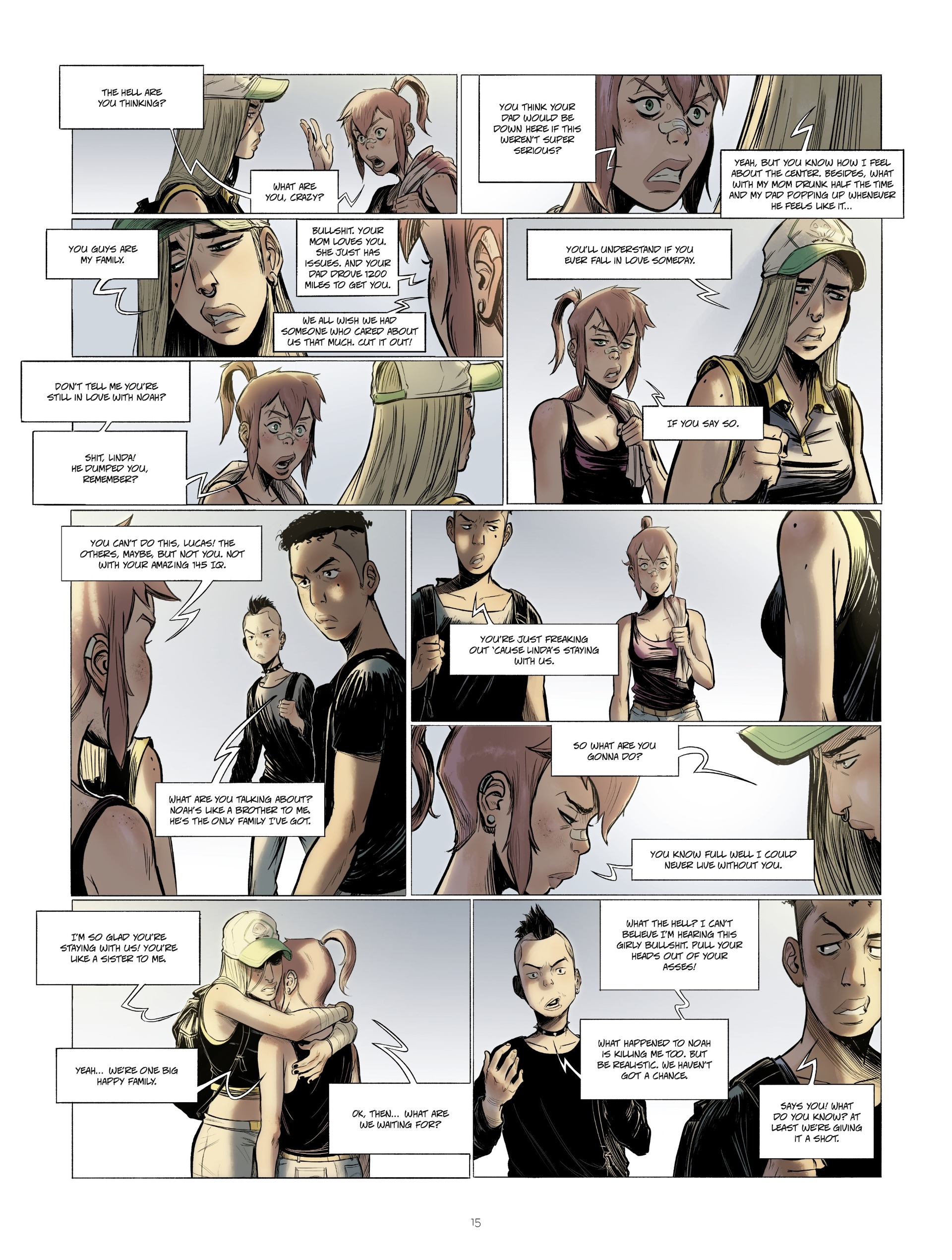 Read online Green Class comic -  Issue #1 - 15