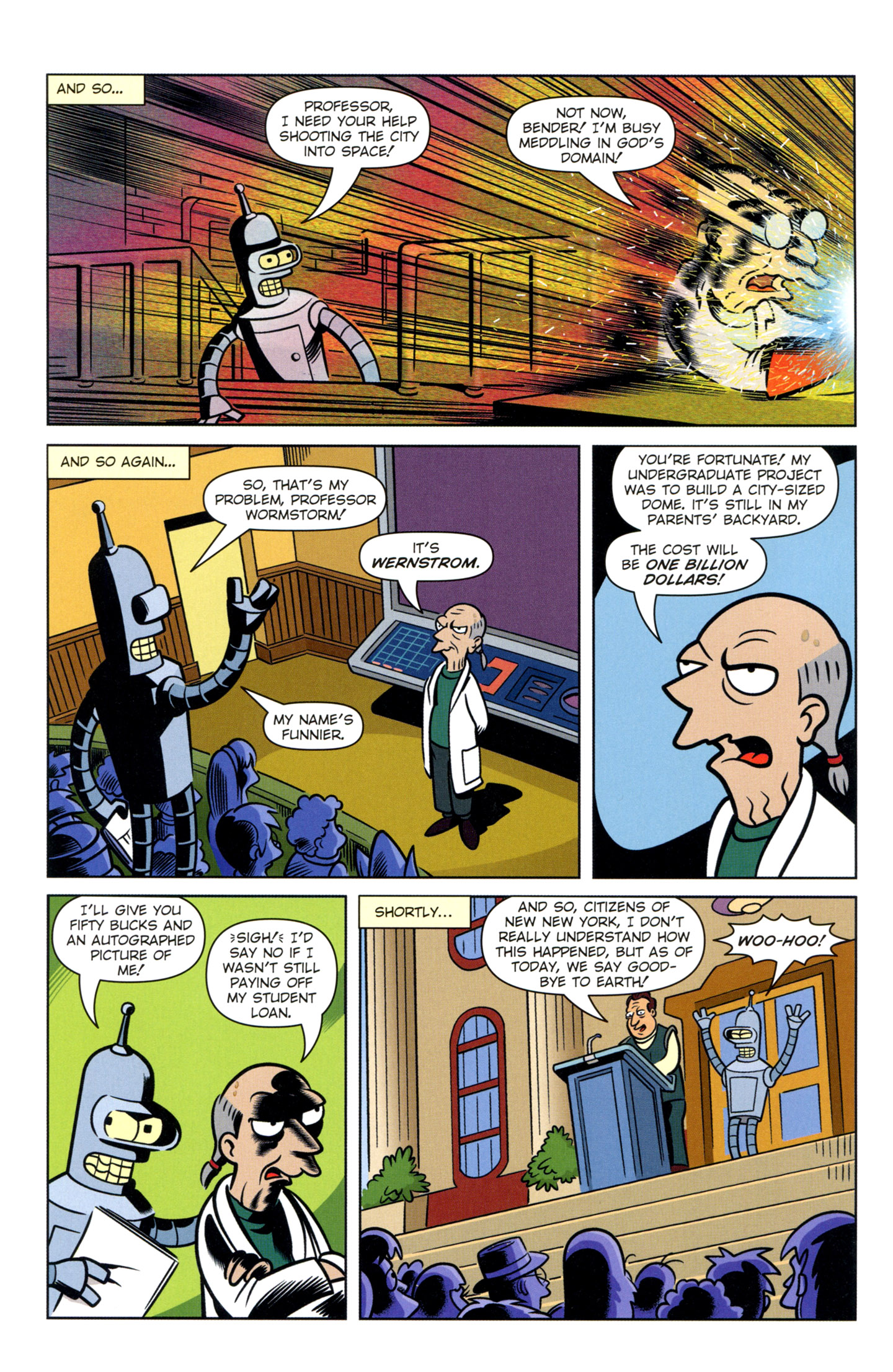 Read online Futurama Comics comic -  Issue #59 - 13