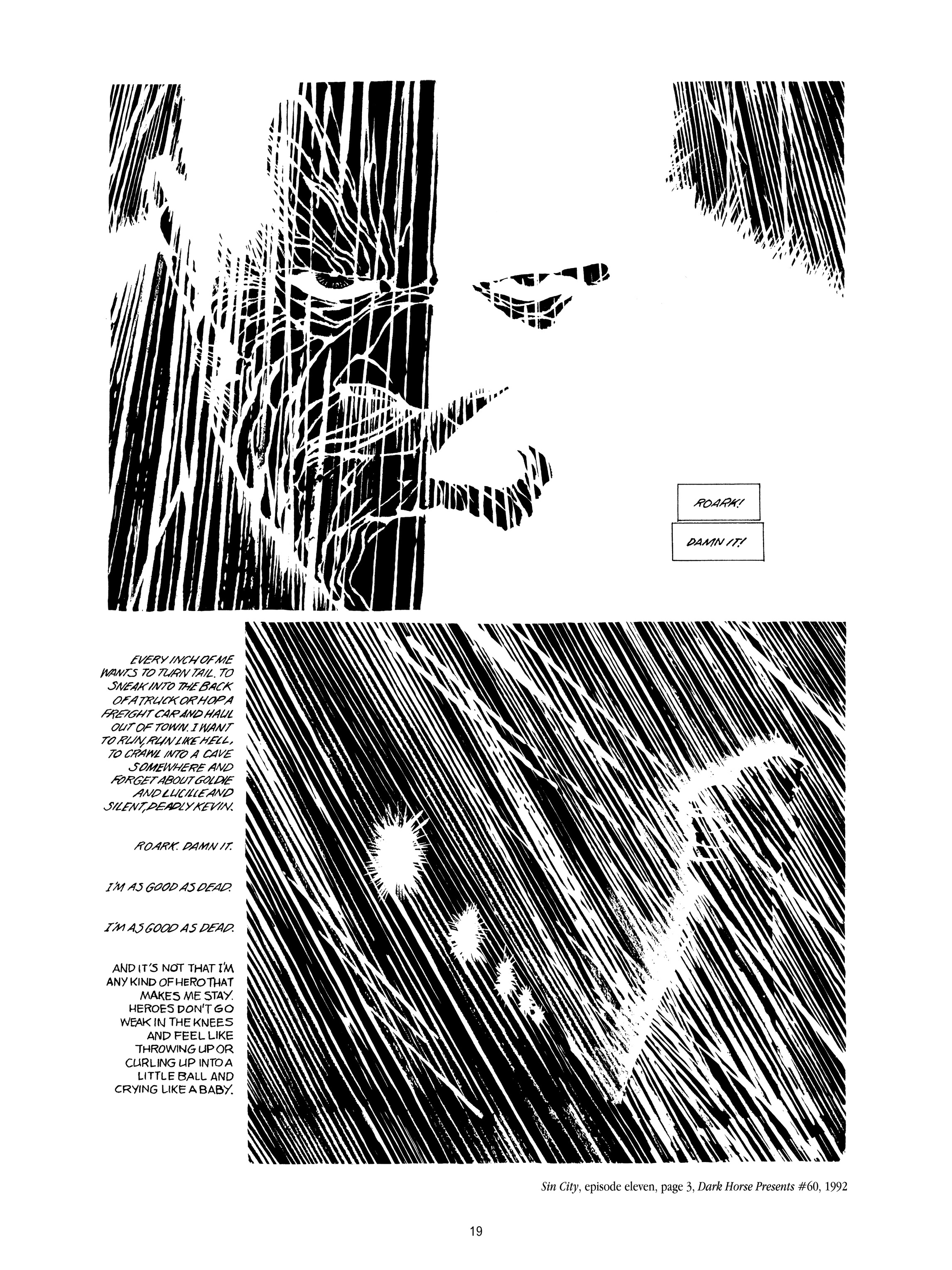 Read online Frank Miller: The Art of Sin City comic -  Issue # TPB - 22