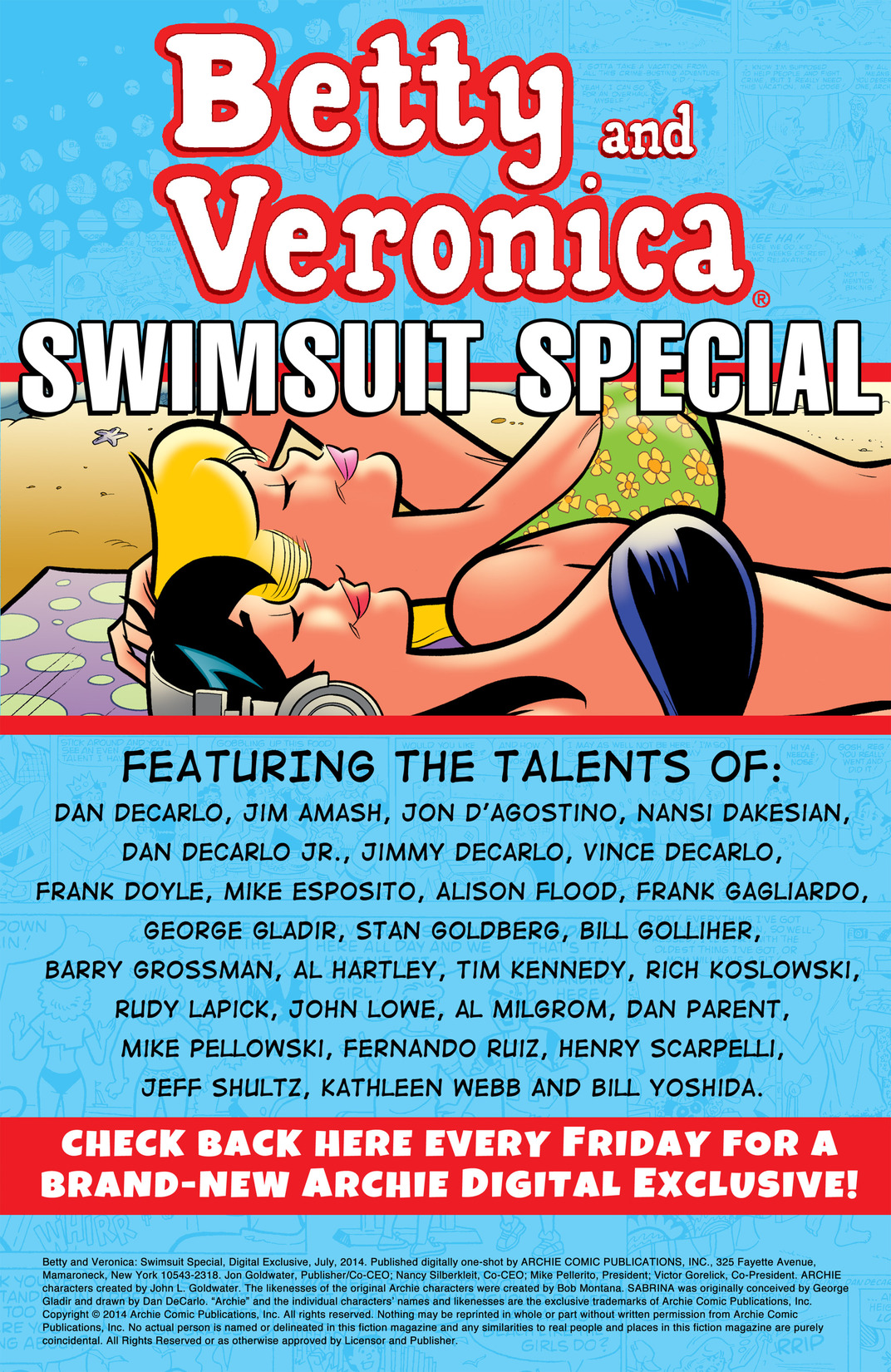Read online Betty and Veronica: Swimsuit Special comic -  Issue # TPB (Part 1) - 2