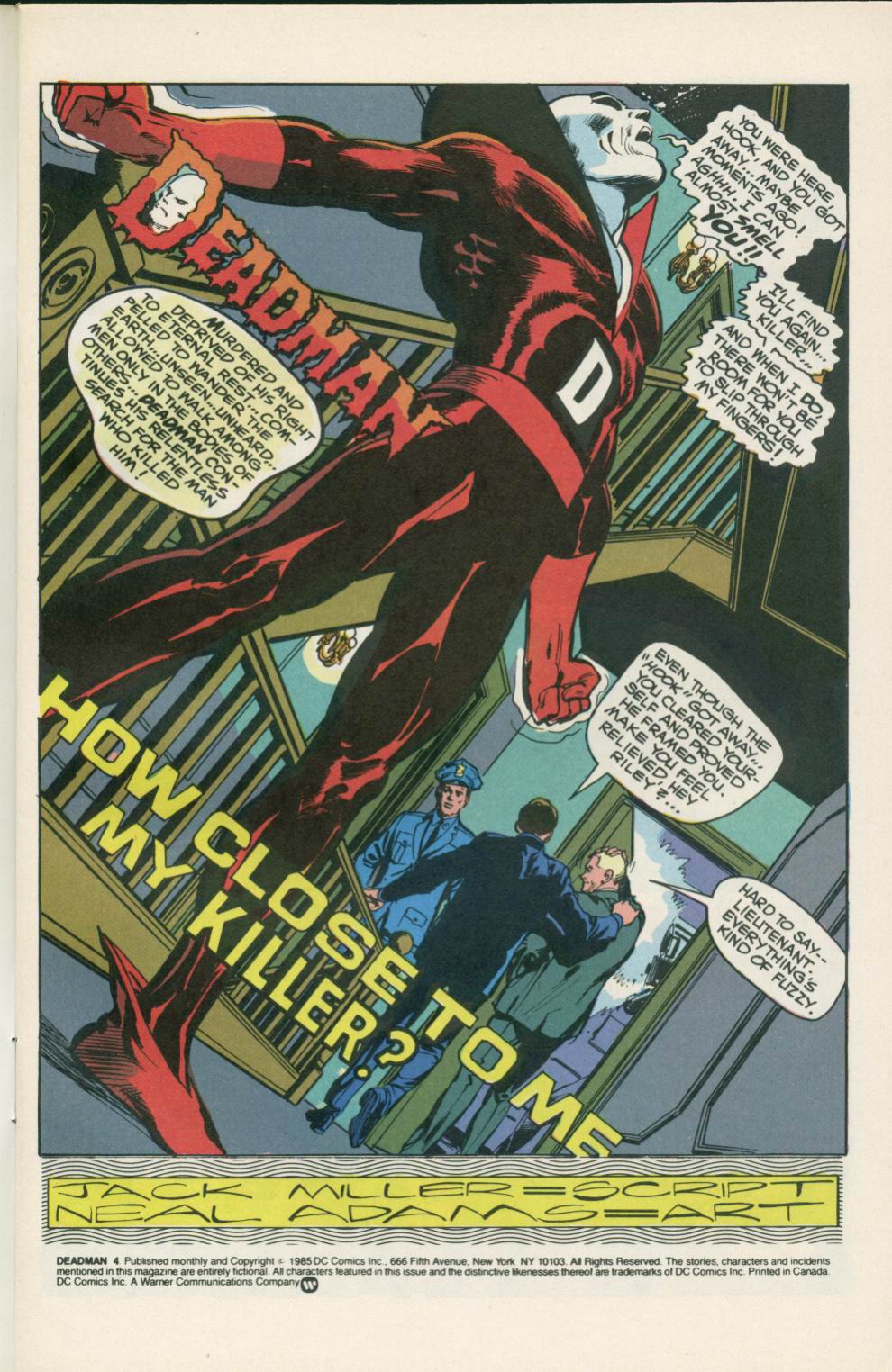 Read online Deadman (1985) comic -  Issue #4 - 3