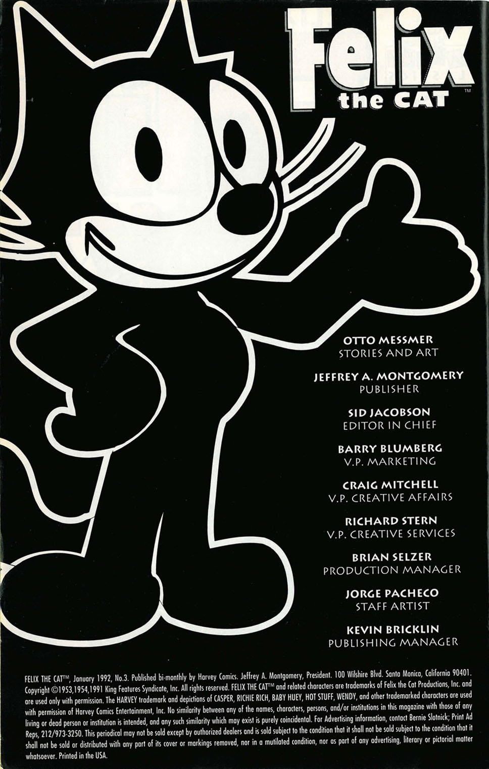 Read online Felix the Cat comic -  Issue #3 - 2