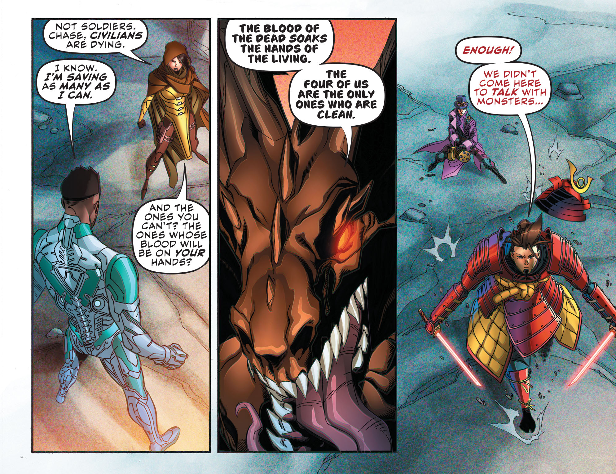 Read online gen:Lock comic -  Issue #12 - 8