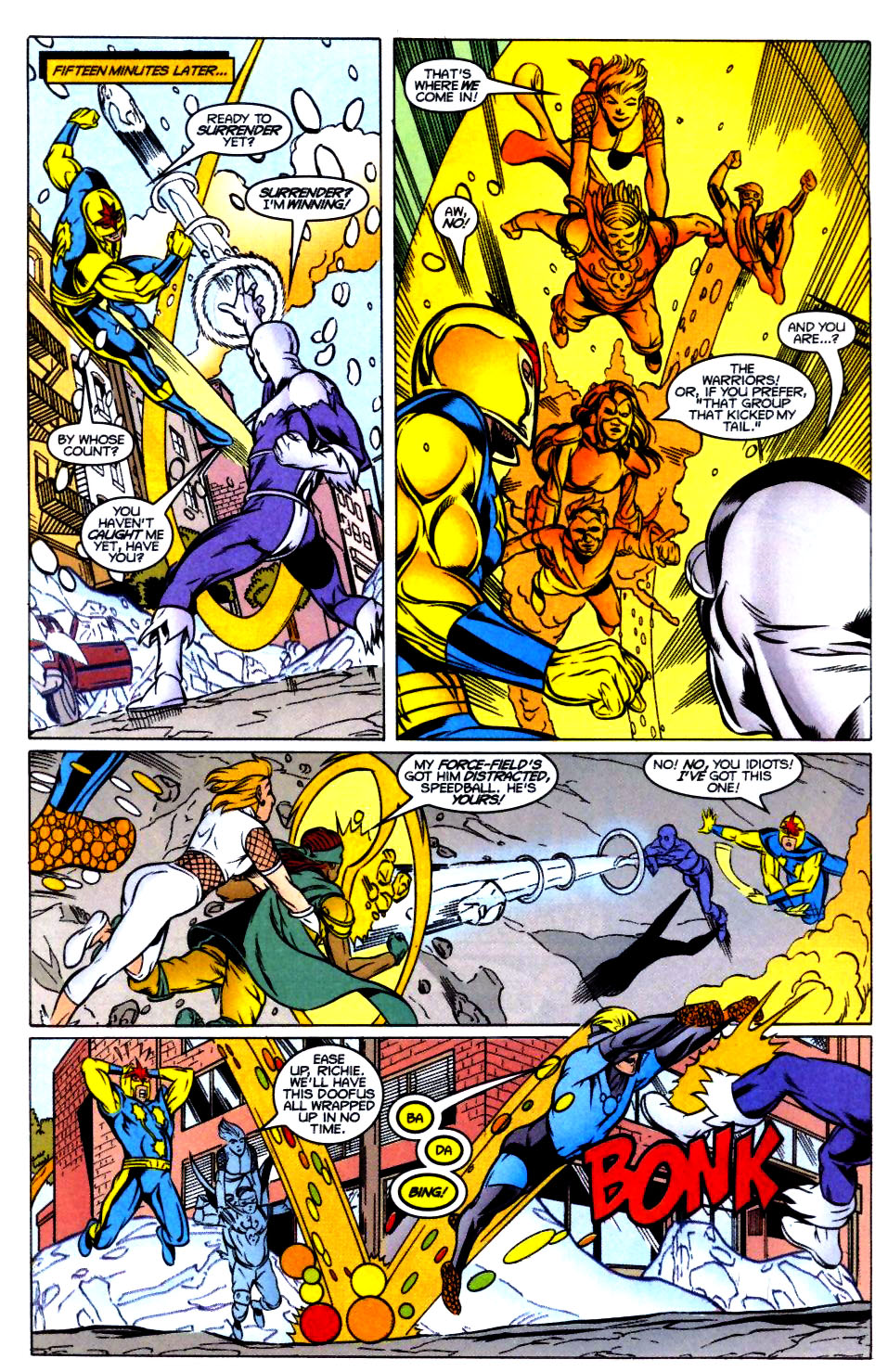 Read online New Warriors (1999) comic -  Issue #9 - 10