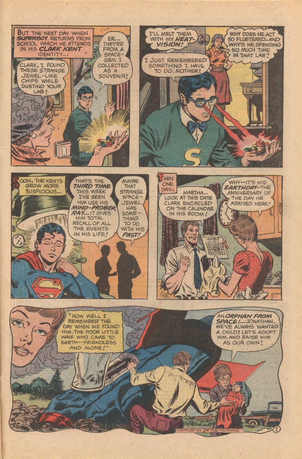 Read online Superboy (1949) comic -  Issue #186 - 36