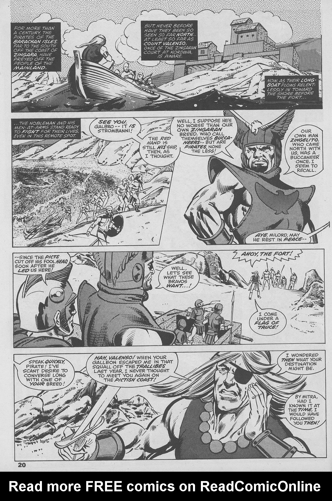 Read online The Savage Sword Of Conan comic -  Issue #47 - 20