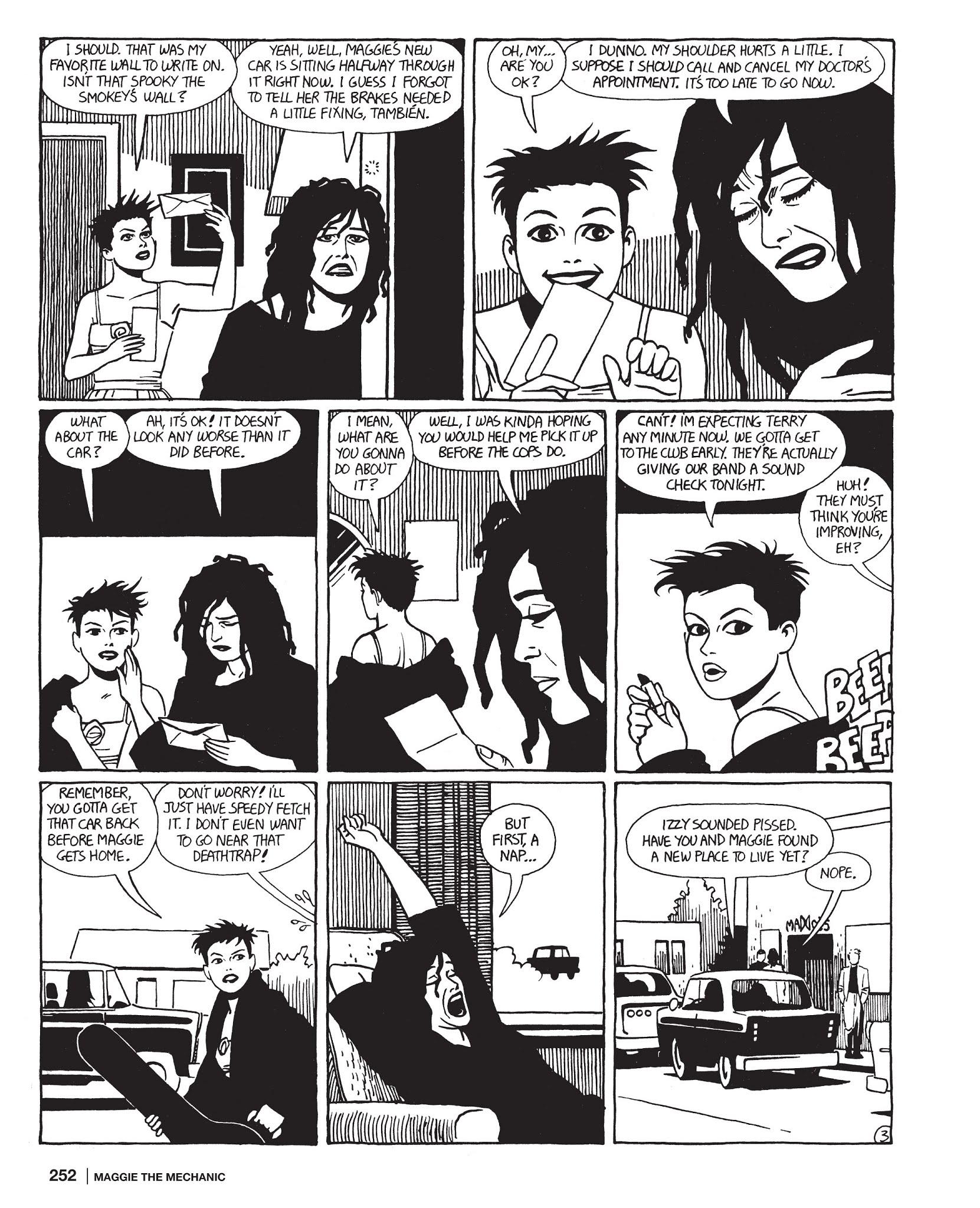 Read online Maggie the Mechanic: The Love & Rockets Library - Locas comic -  Issue # TPB (Part 3) - 63