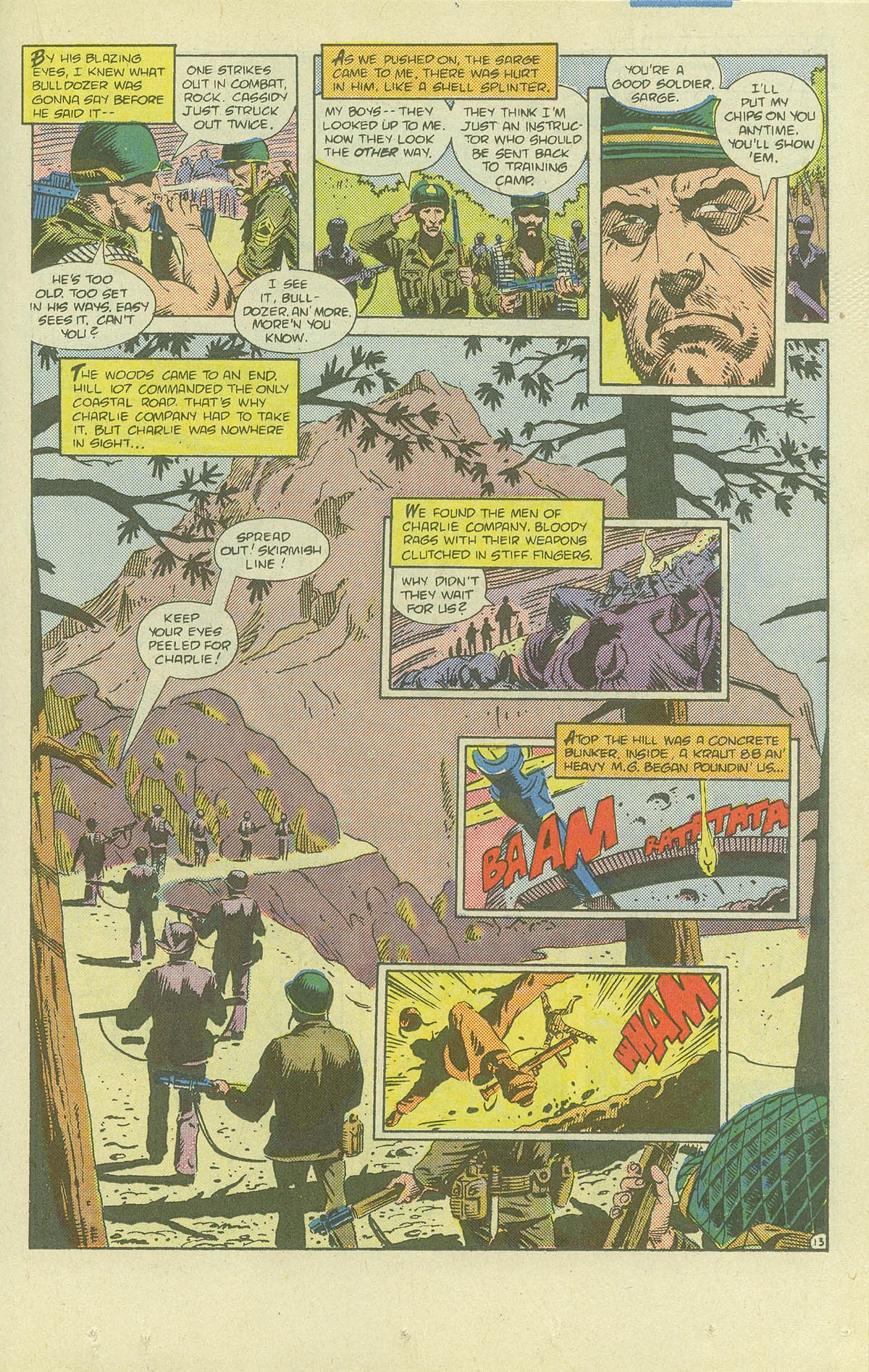 Read online Sgt. Rock comic -  Issue #411 - 18