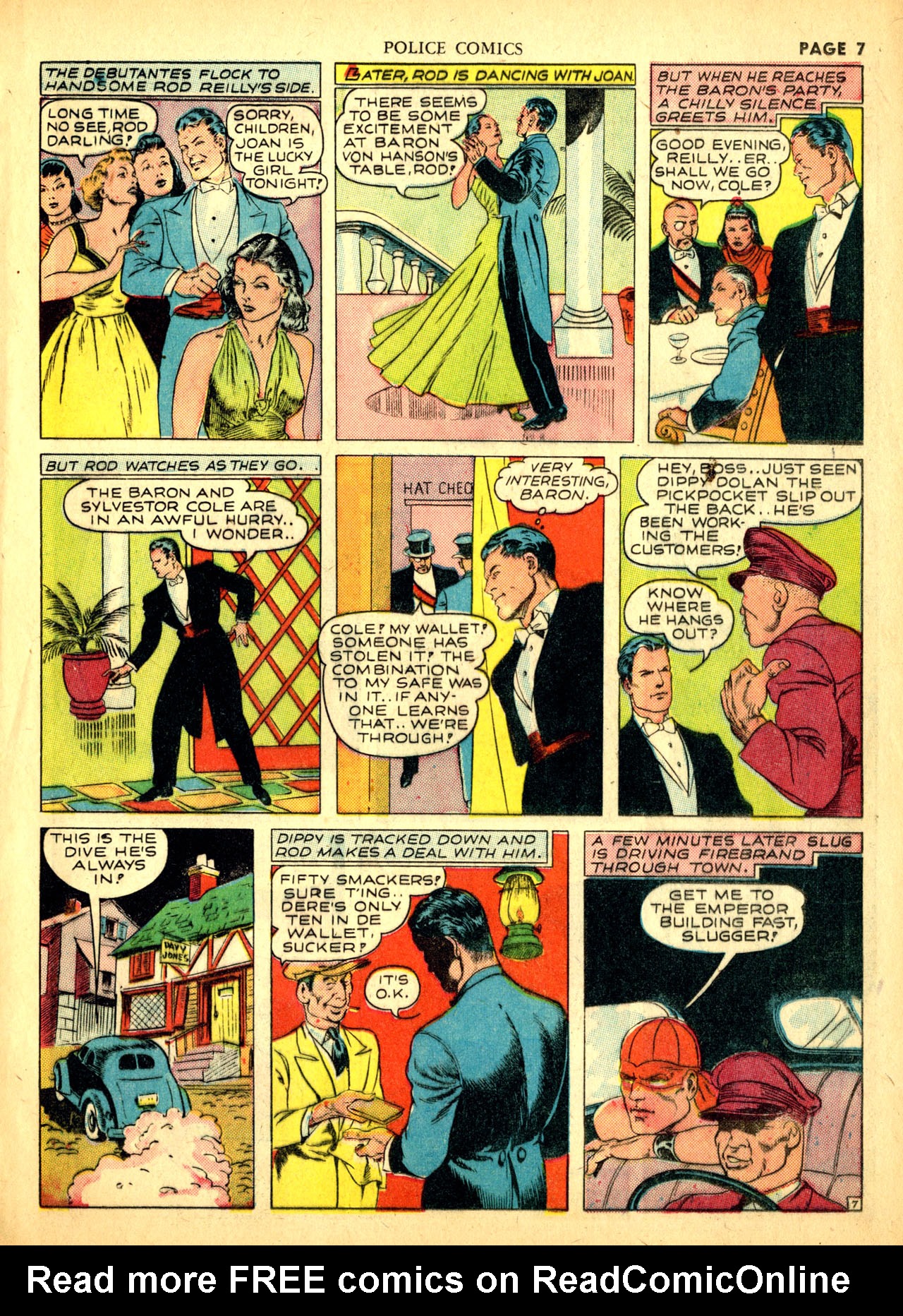 Read online Police Comics comic -  Issue #1 - 10