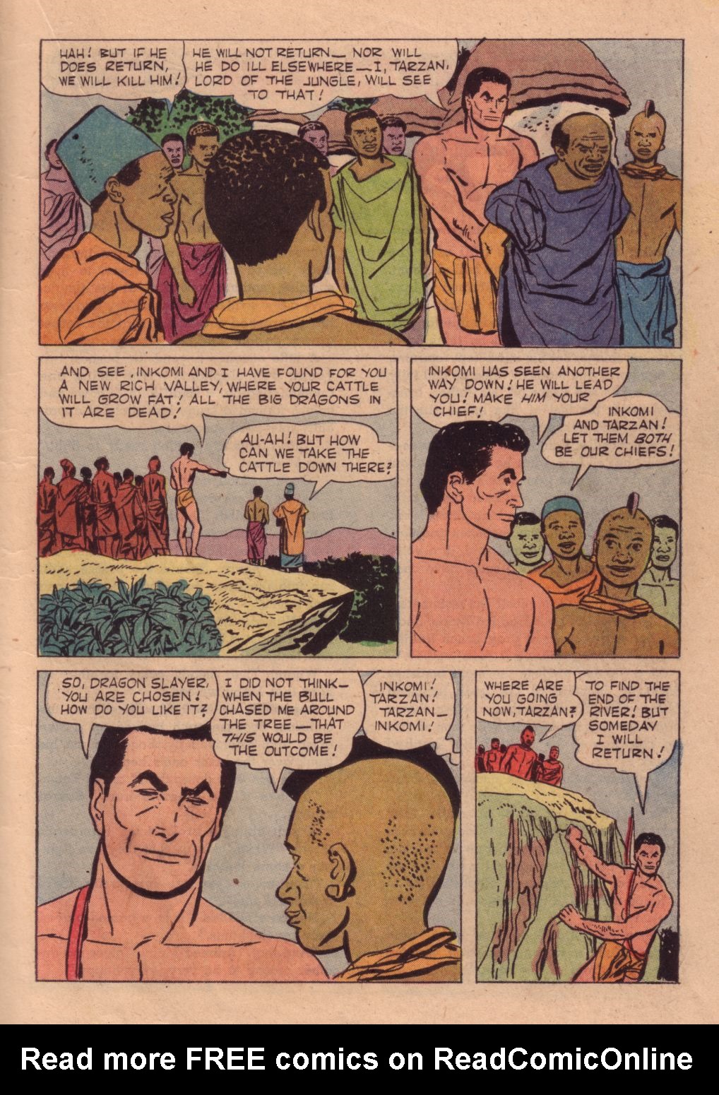 Read online Tarzan (1948) comic -  Issue #98 - 17