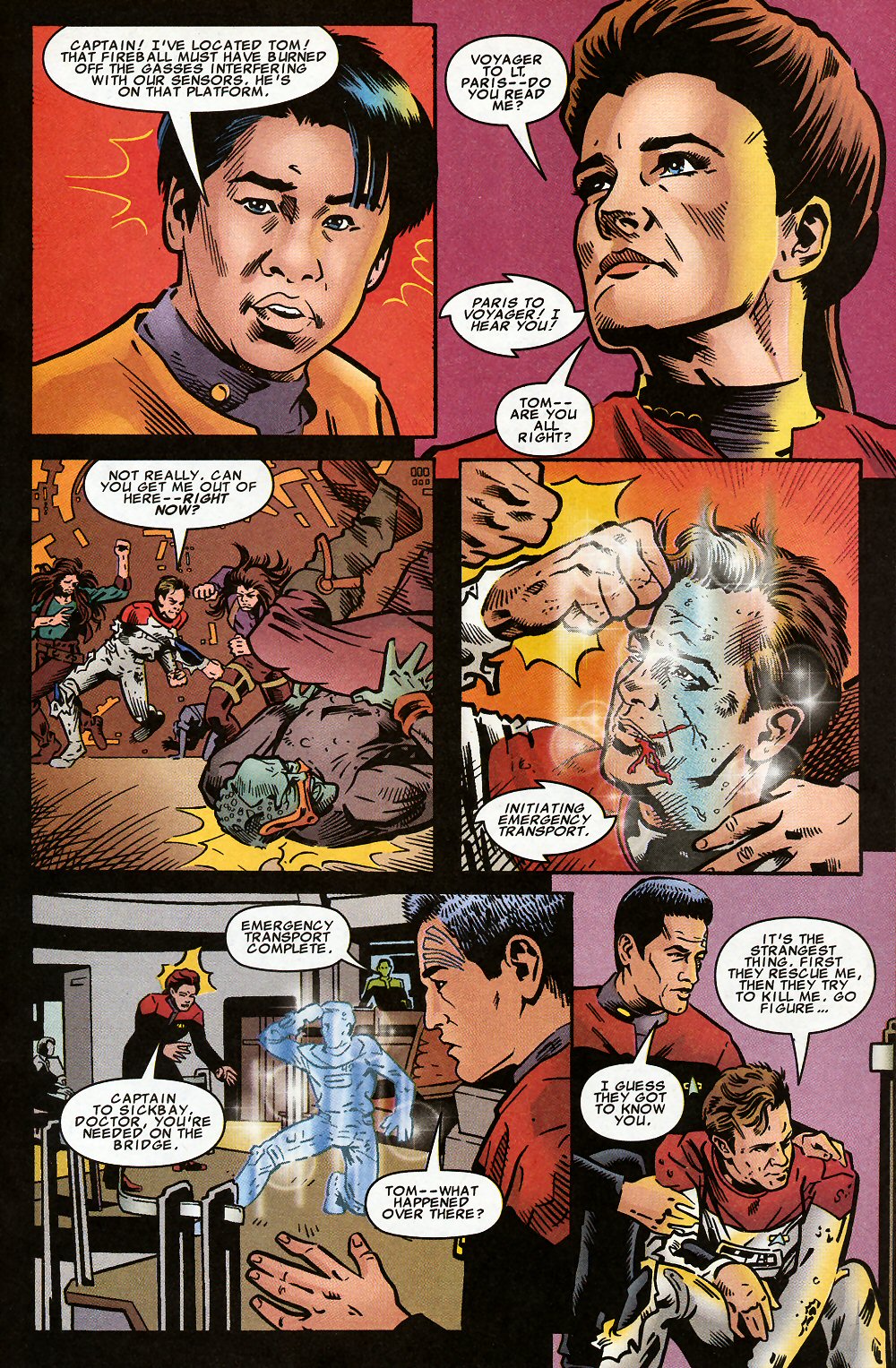 Read online Star Trek: Voyager comic -  Issue #13 - 25