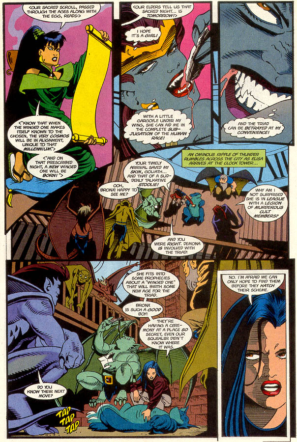 Read online Gargoyles (1995) comic -  Issue #9 - The Egg And I - 10