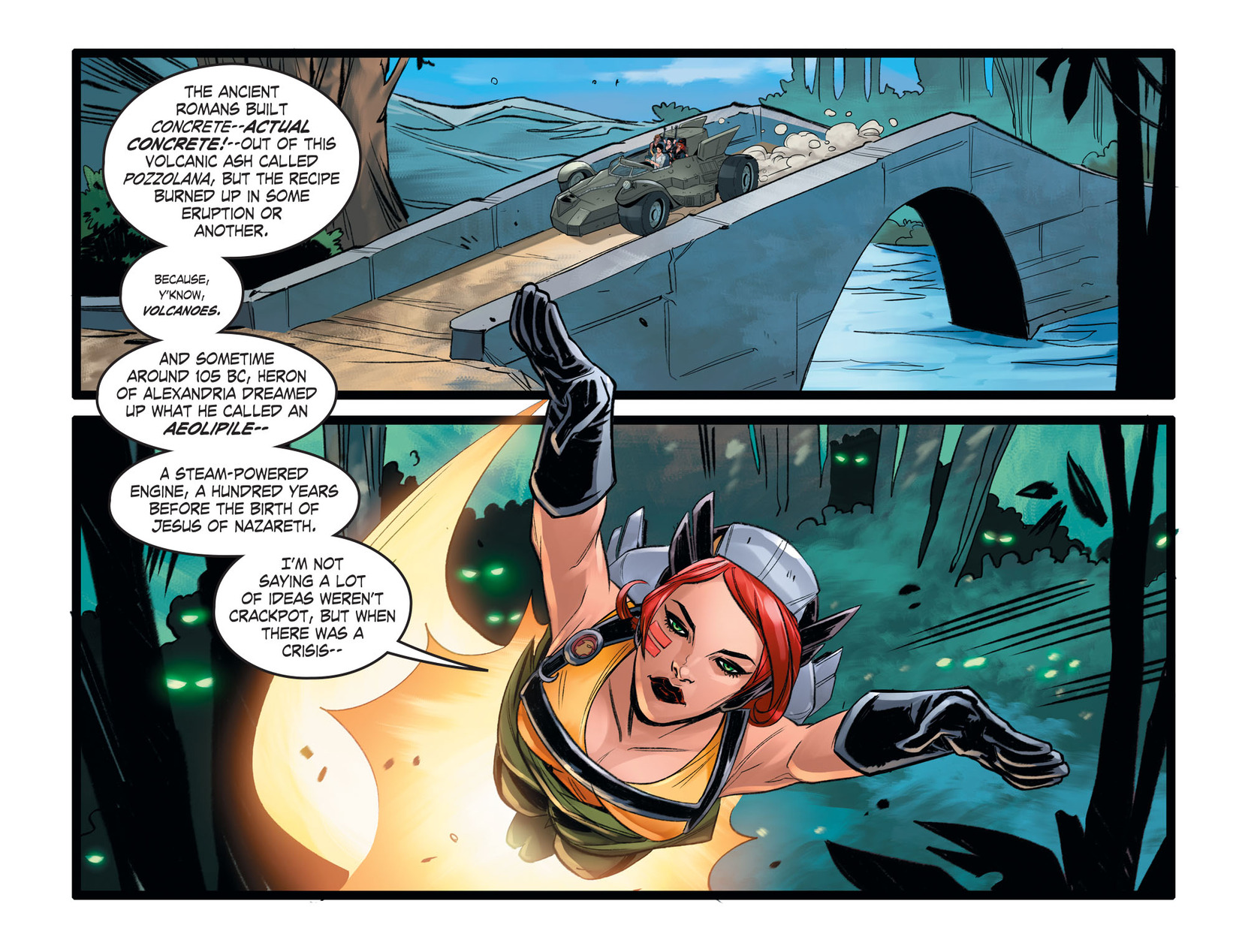 Read online DC Comics: Bombshells comic -  Issue #63 - 6