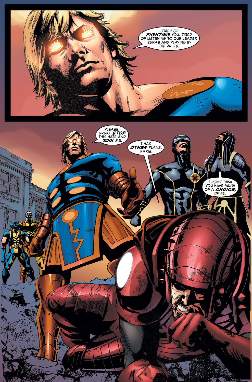 Read online Eternals (2008) comic -  Issue #8 - 21