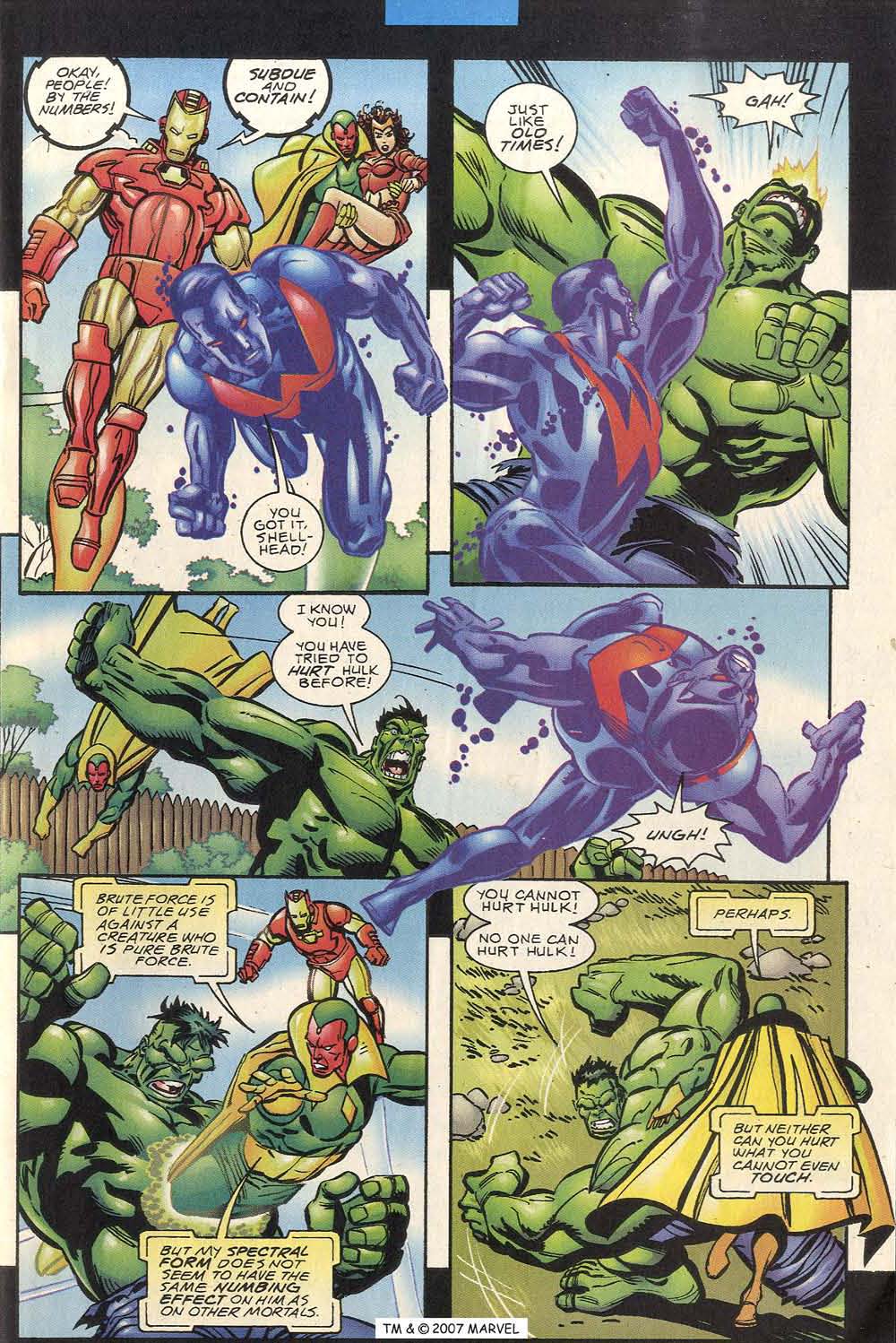 Read online Hulk (1999) comic -  Issue #7 - 13
