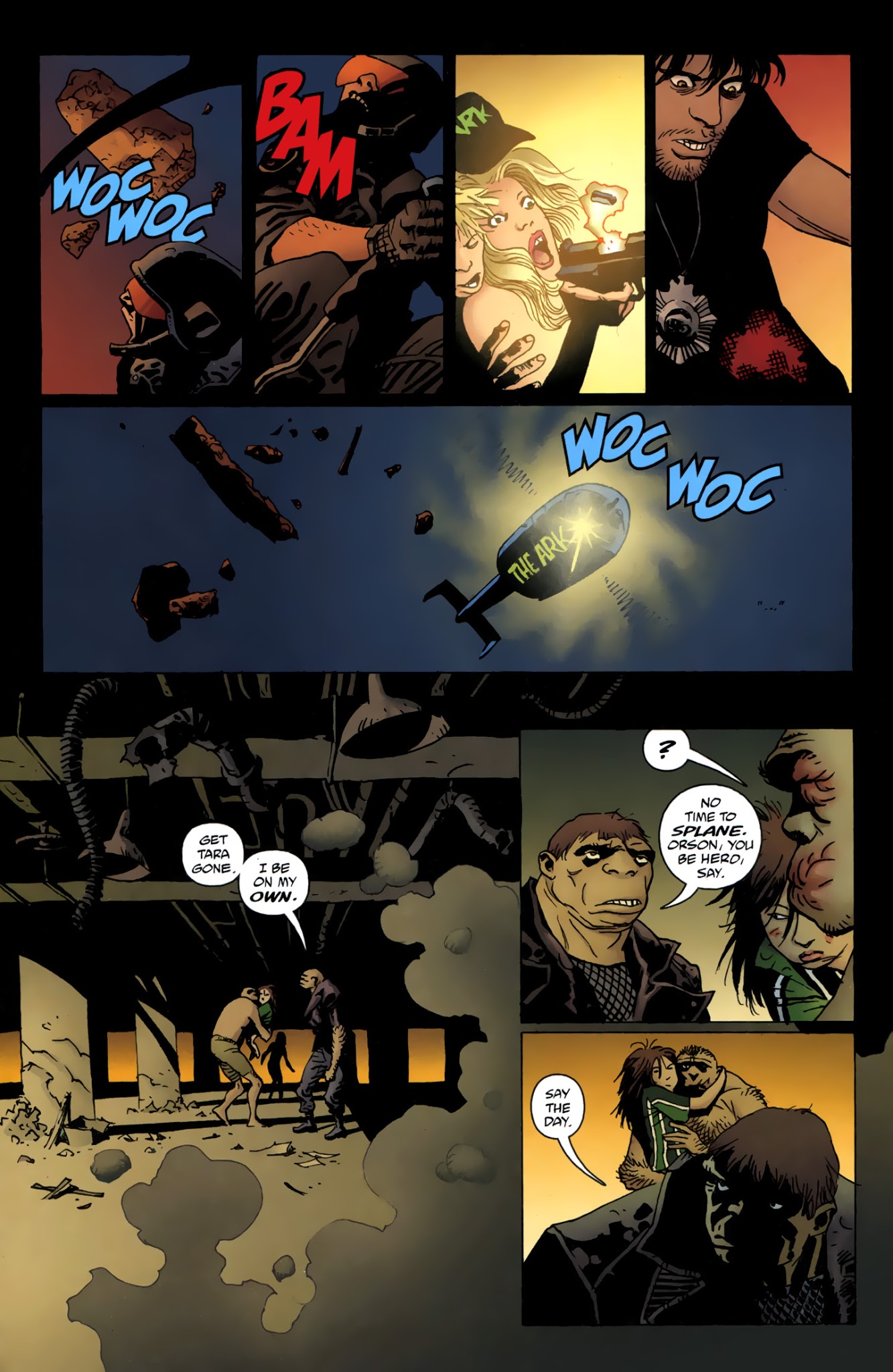 Read online Spaceman comic -  Issue #9 - 9