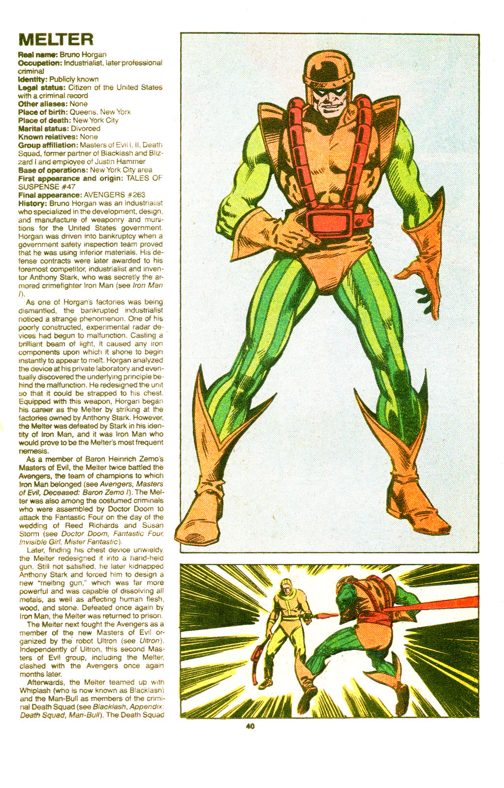 The Official Handbook of the Marvel Universe Deluxe Edition issue 18 - Page 42