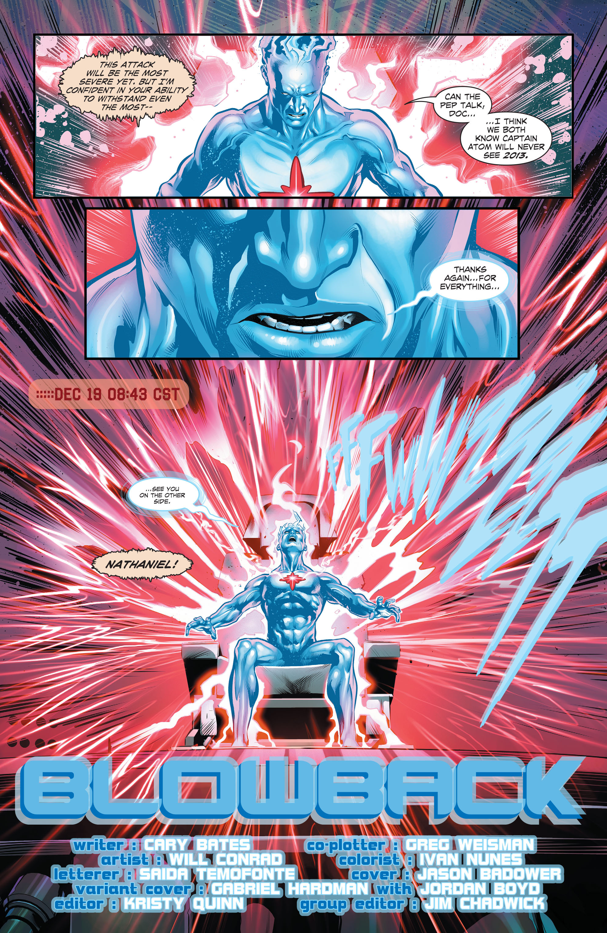 Read online The Fall and Rise of Captain Atom comic -  Issue #1 - 7