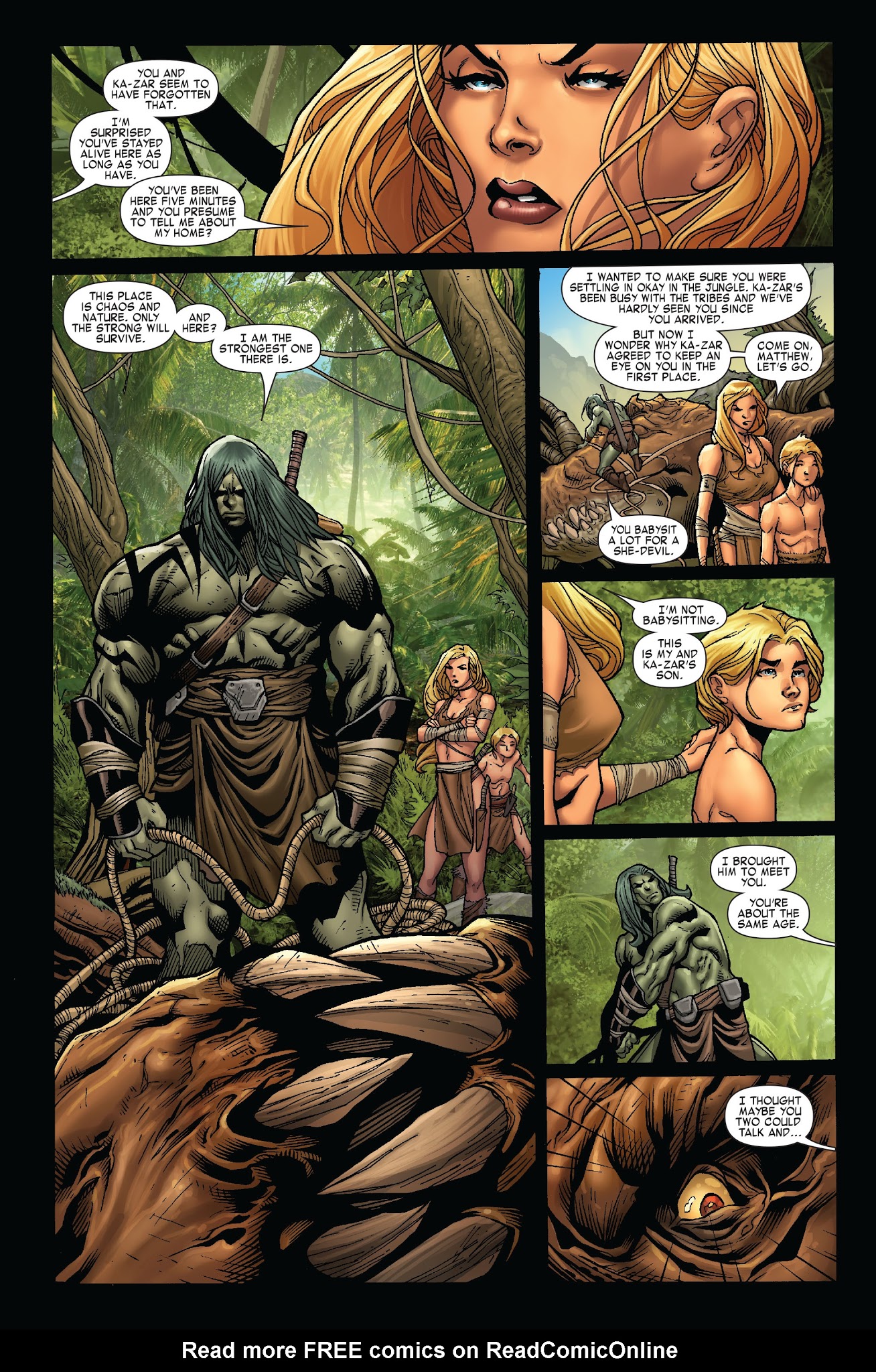 Read online Skaar: King of the Savage Land comic -  Issue # TPB - 8
