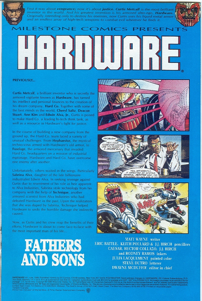 Read online Hardware comic -  Issue #40 - 2