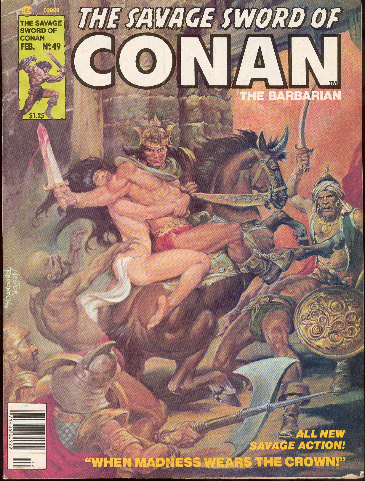 Read online The Savage Sword Of Conan comic -  Issue #49 - 1