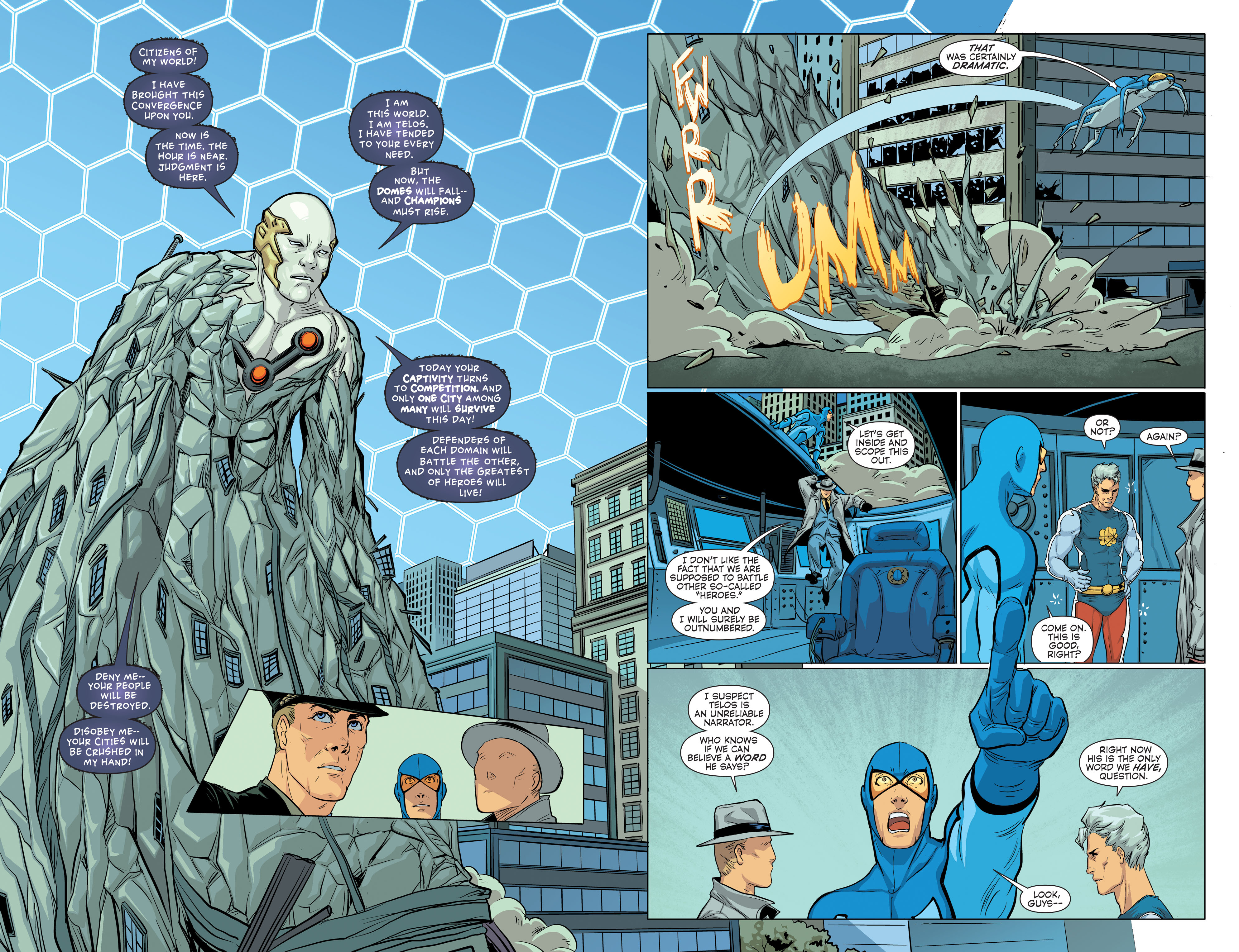 Read online Convergence Blue Beetle comic -  Issue #1 - 20