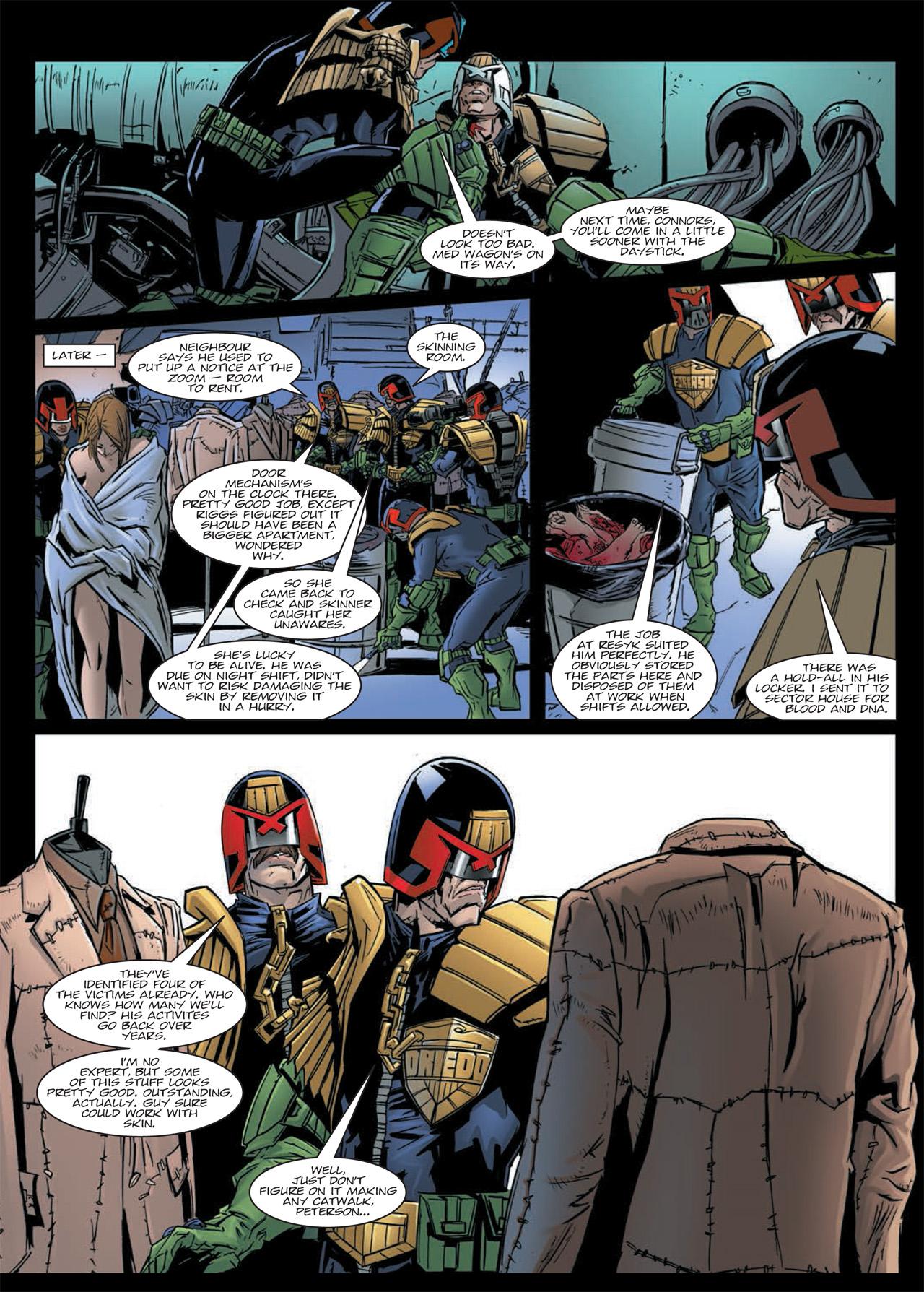 Read online Judge Dredd: Day of Chaos - The Fourth Faction comic -  Issue # TPB (Part 1) - 36