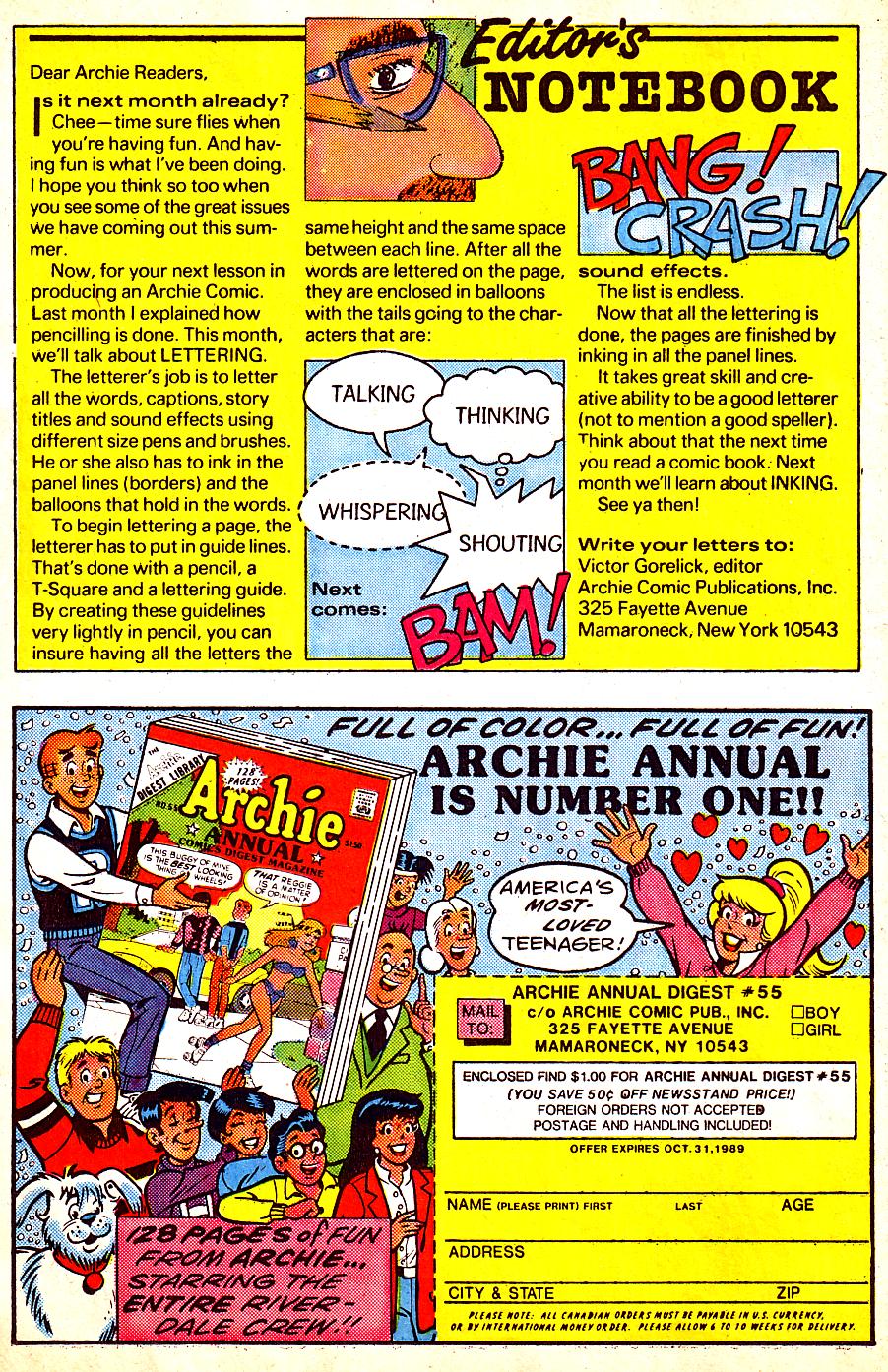 Read online Life With Archie (1958) comic -  Issue #274 - 18