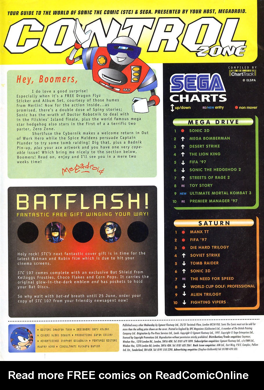 Read online Sonic the Comic comic -  Issue #106 - 2