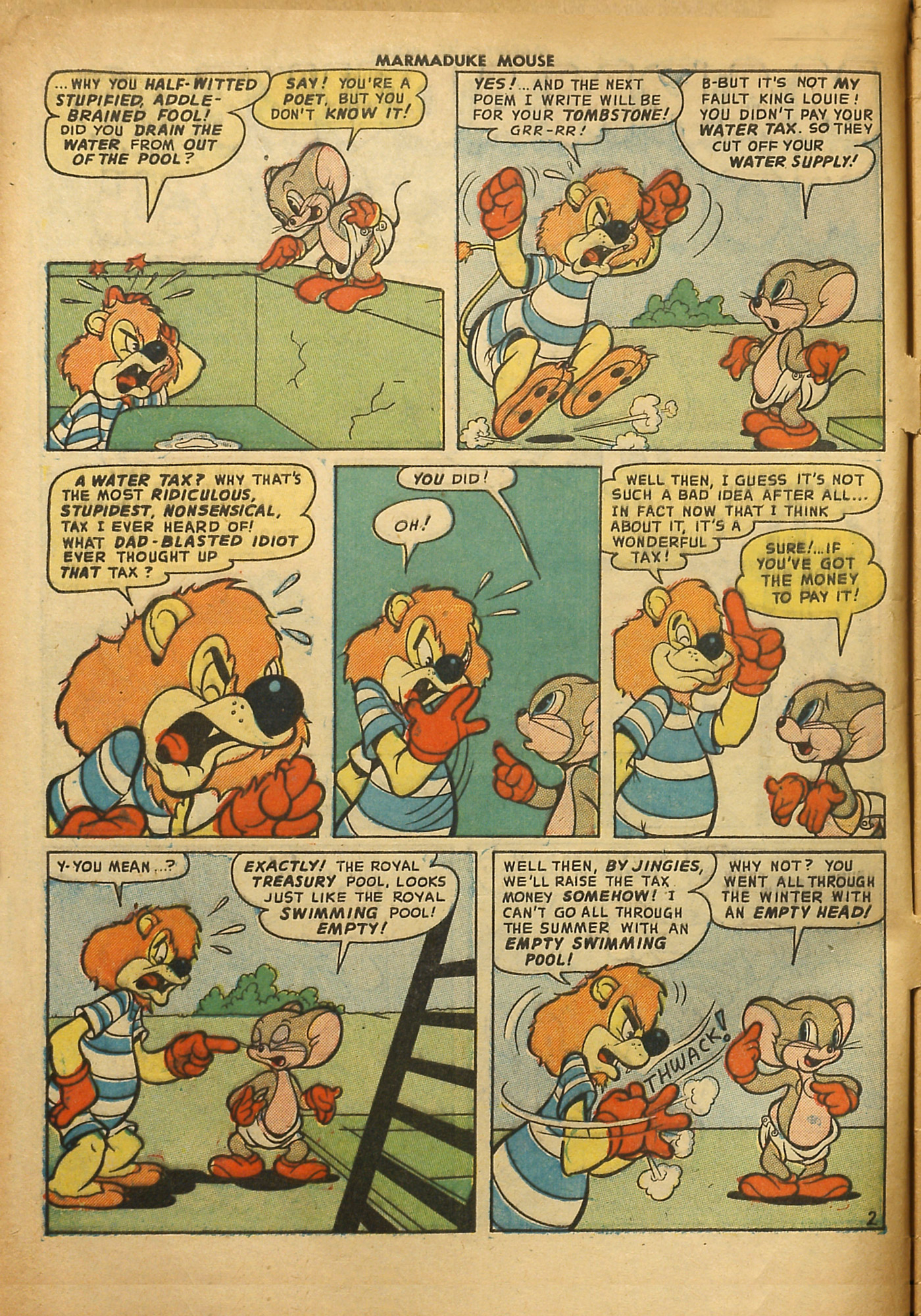 Read online Marmaduke Mouse comic -  Issue #32 - 4