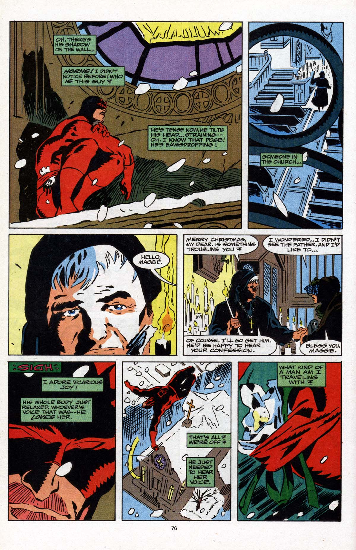 Read online Marvel Holiday Special (1991) comic -  Issue #1992 - 77