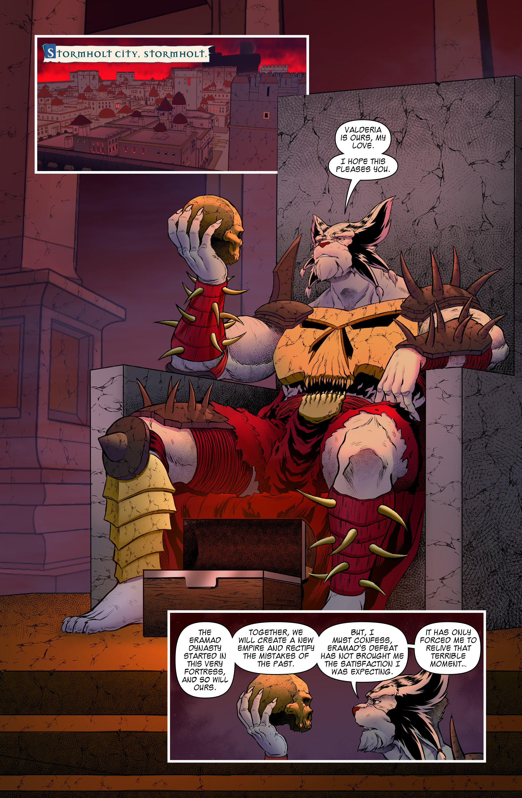 Read online Battlecats (2021) comic -  Issue #1 - 12
