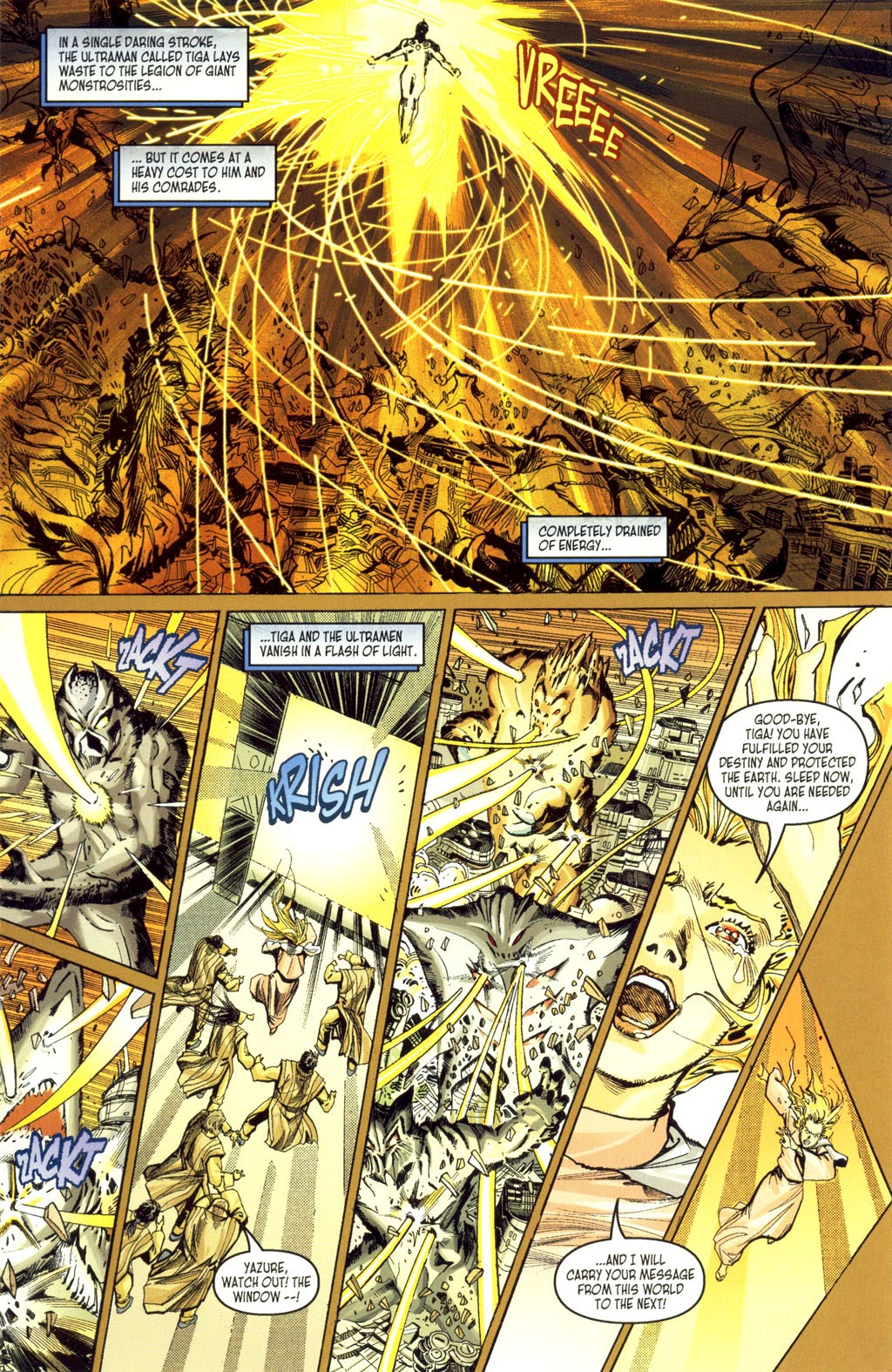 Read online Ultraman Tiga comic -  Issue #1 - 14