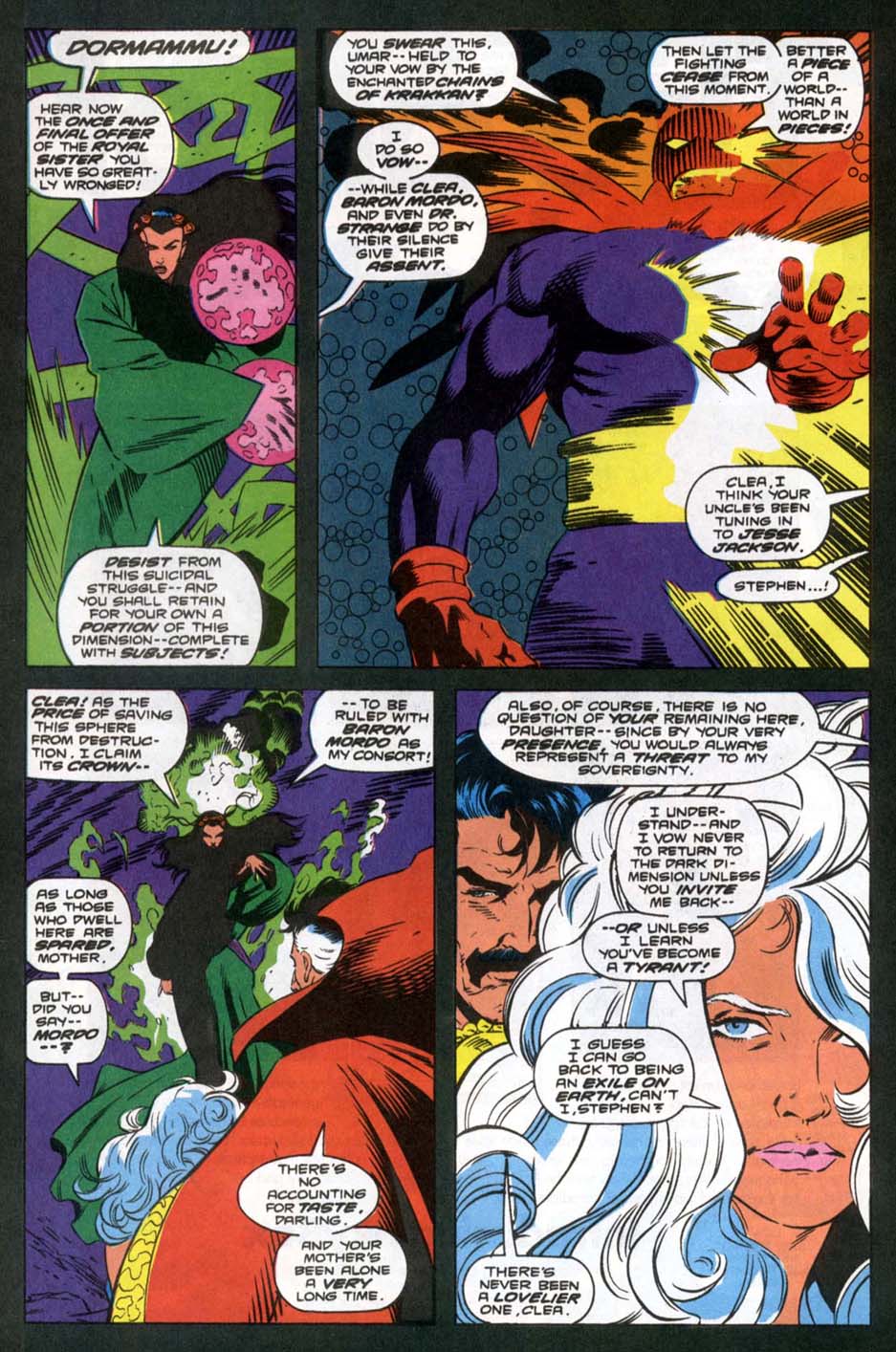Read online Doctor Strange: Sorcerer Supreme comic -  Issue #24 - 18