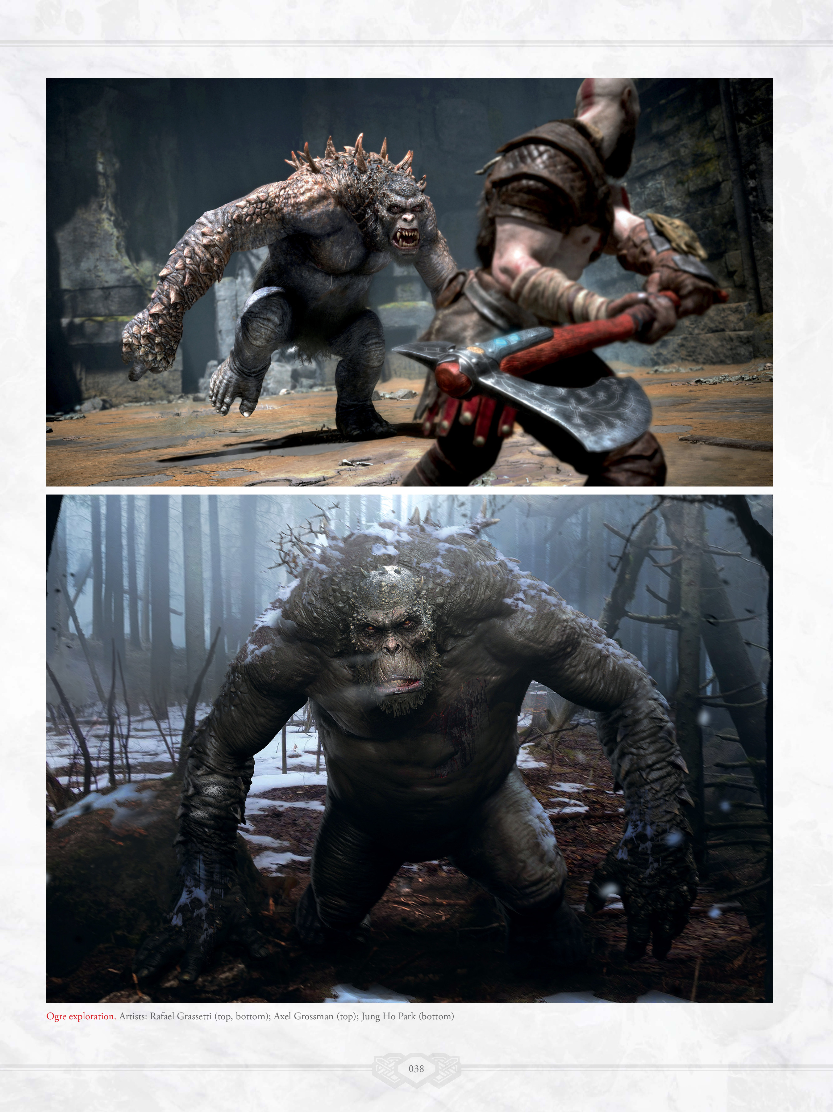 Read online The Art of God of War comic -  Issue # TPB (Part 1) - 35