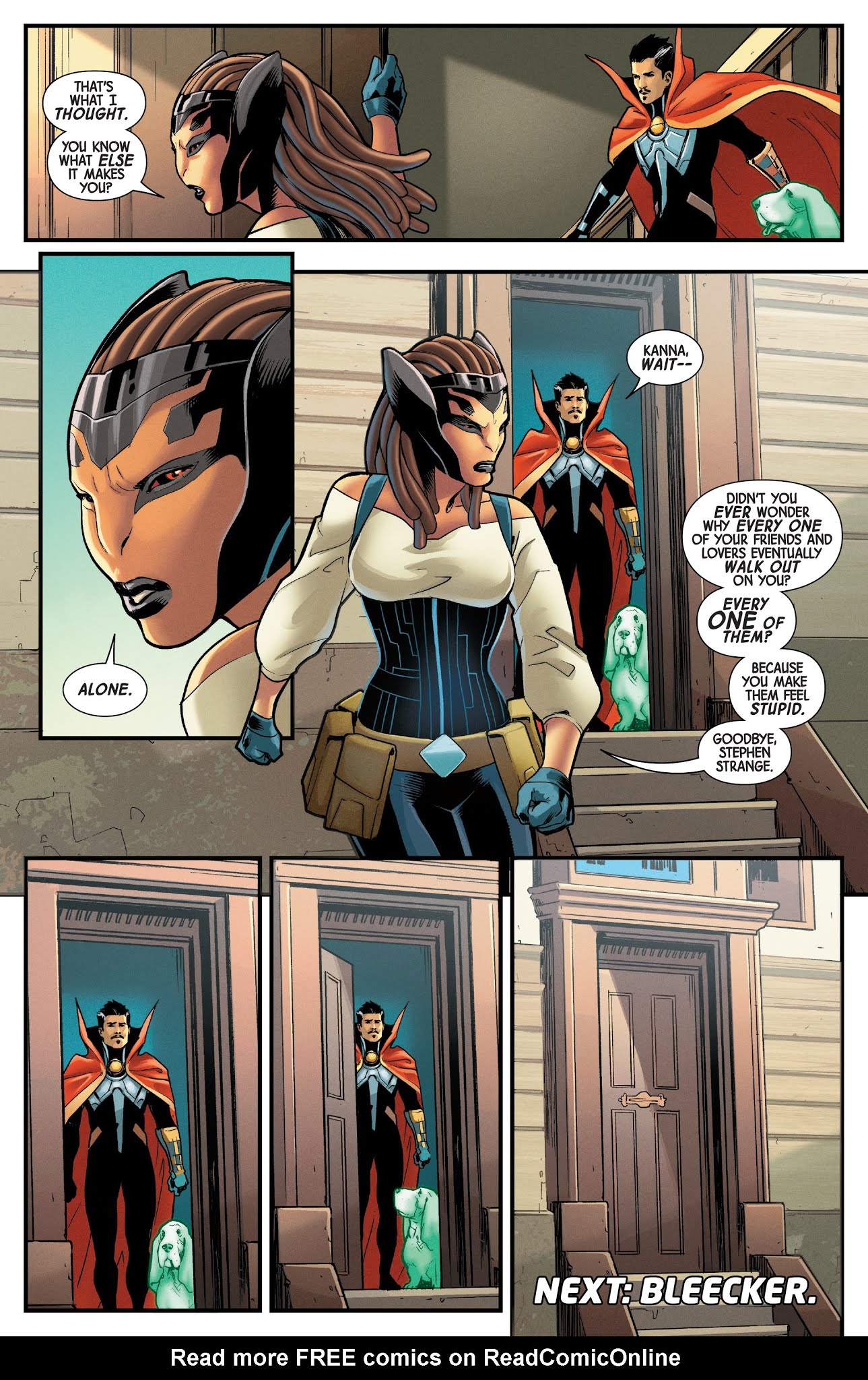 Read online Doctor Strange (2018) comic -  Issue #8 - 22